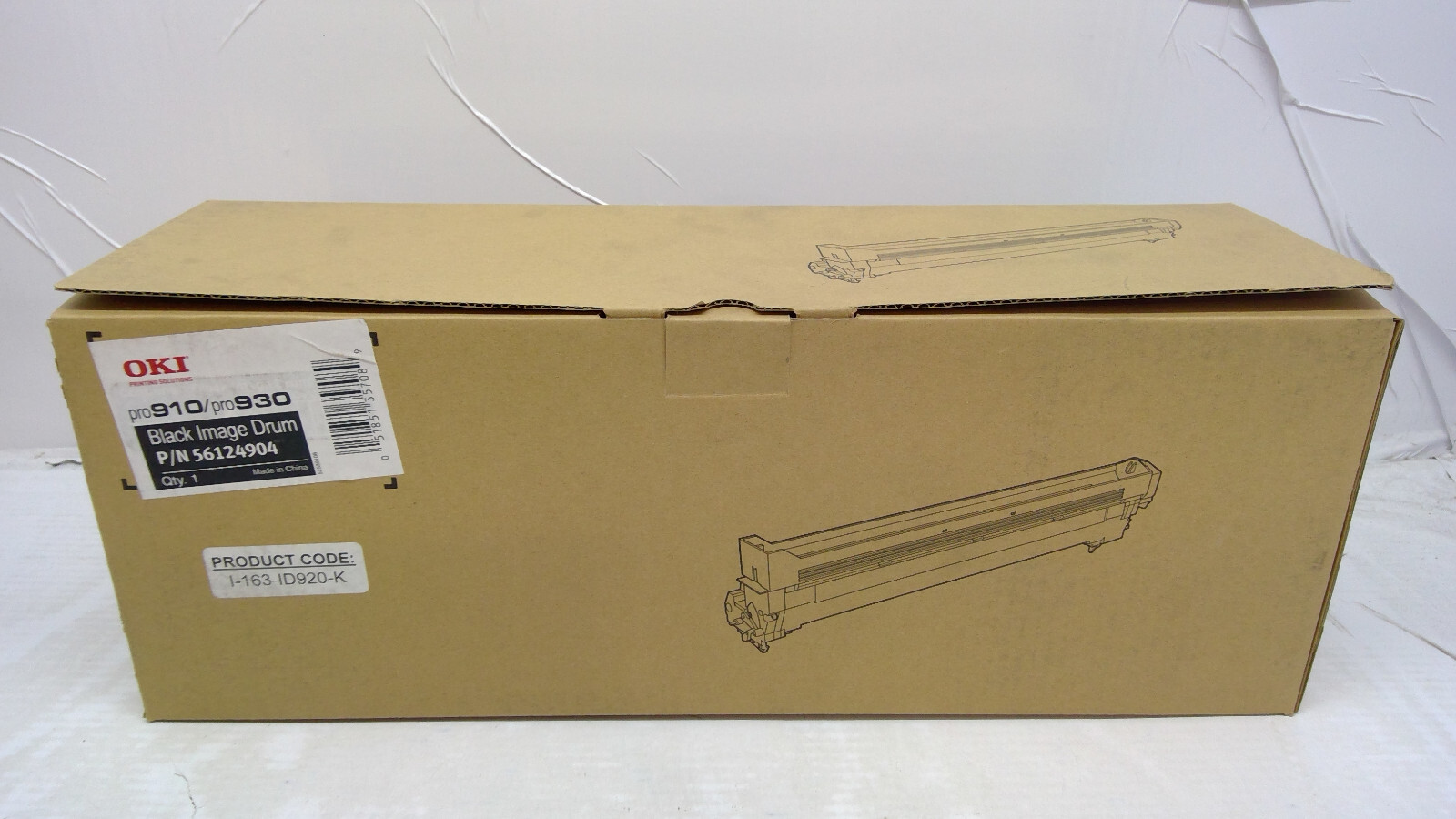 Genuine OKI Pro910/Pro930 Black Image Drum 56124904, I-163-ID920-K