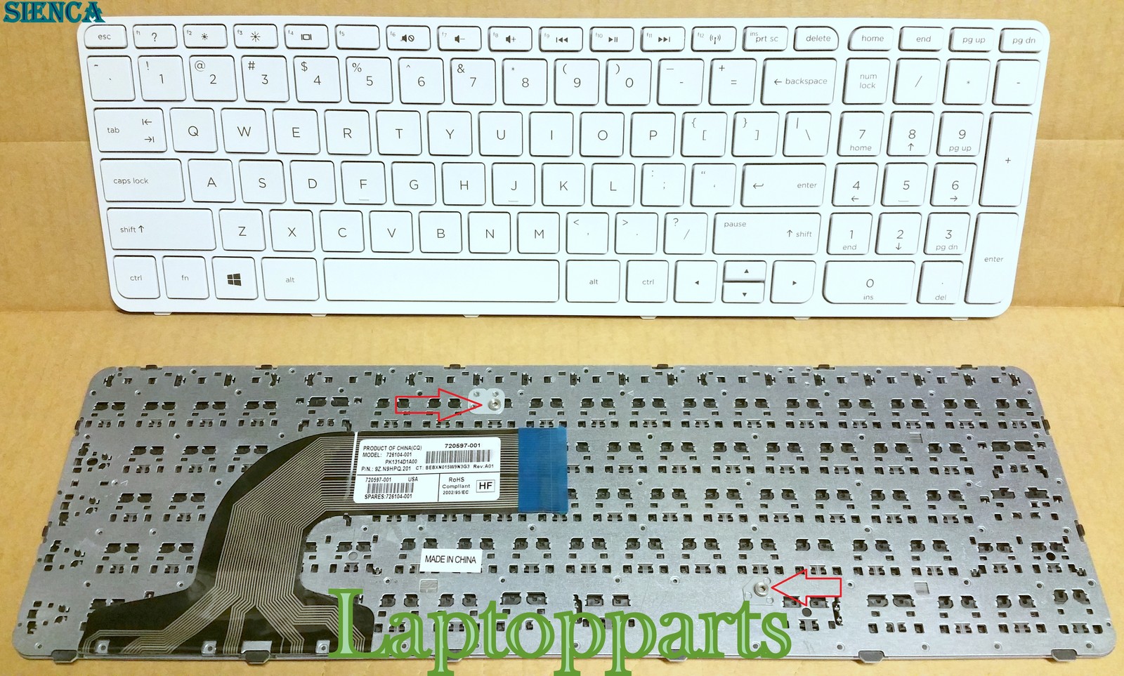 GENUINE HP Keyboard 719853-001 776778-001 726104-001 720597-001 708168-001 NEW