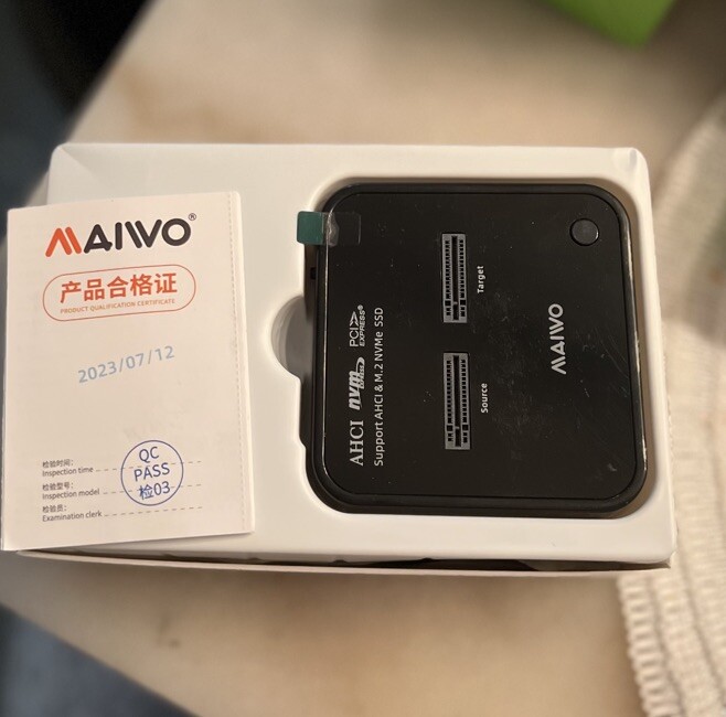 MAIWO K3016S G1 Bay USB 3.0 Type-C to M.2 SATA Hard disk Drive Docking Station