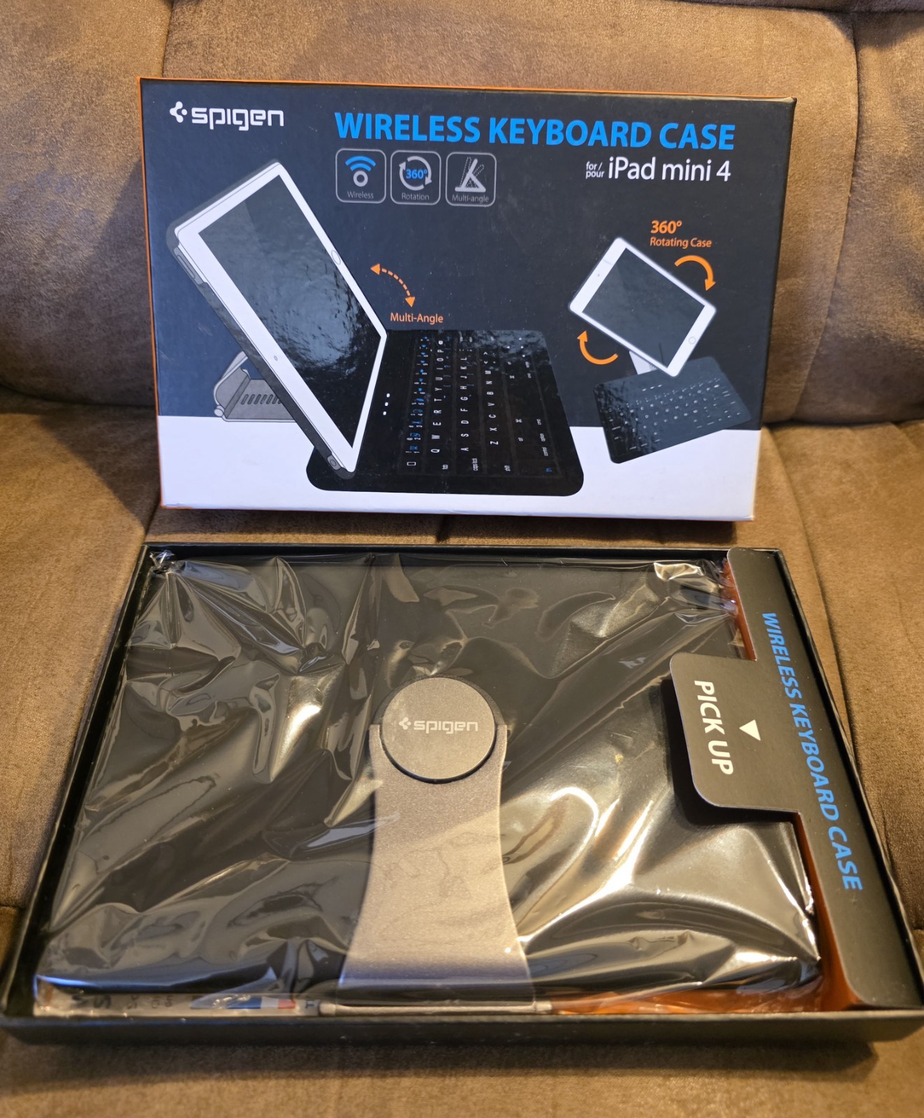 Spigen Wireless Keyboard Case for iPad Mini 4 SGP11883 Brand New