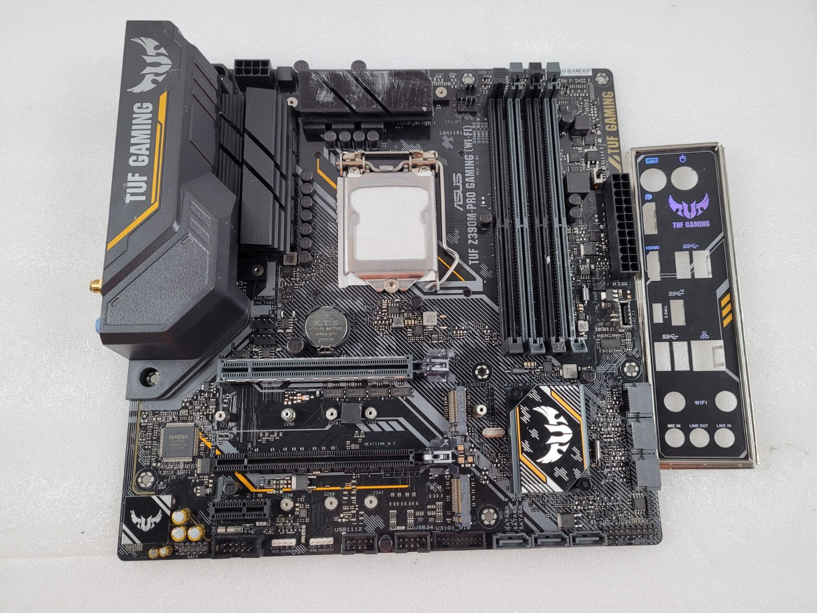 ASUS TUF Z390M-PRO GAMING WI-FI LGA1151 Gaming Motherboard
