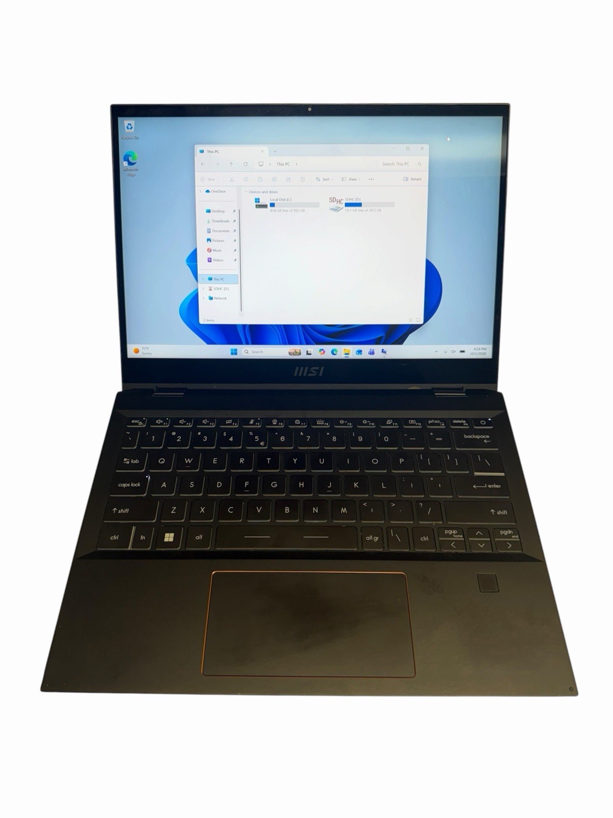 MSI Summit E13 Flip Evo A13MT 13.4" FHD Touch i7-1360P 16GB 1TB W11H 2in1 Laptop