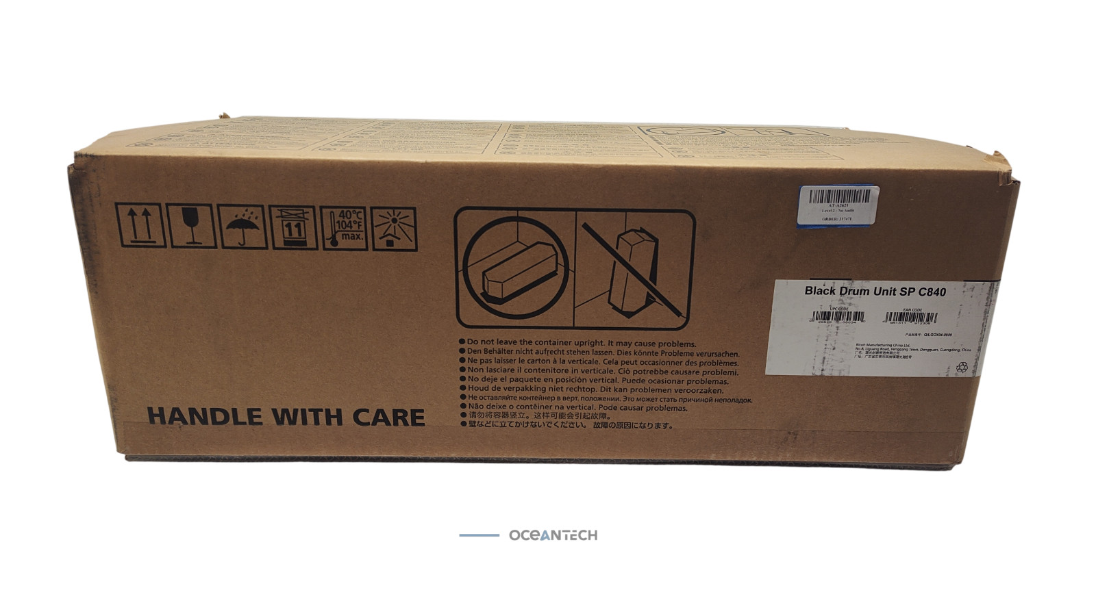 Genuine Ricoh SP C840 Black Drum Unit 408034 M945-02