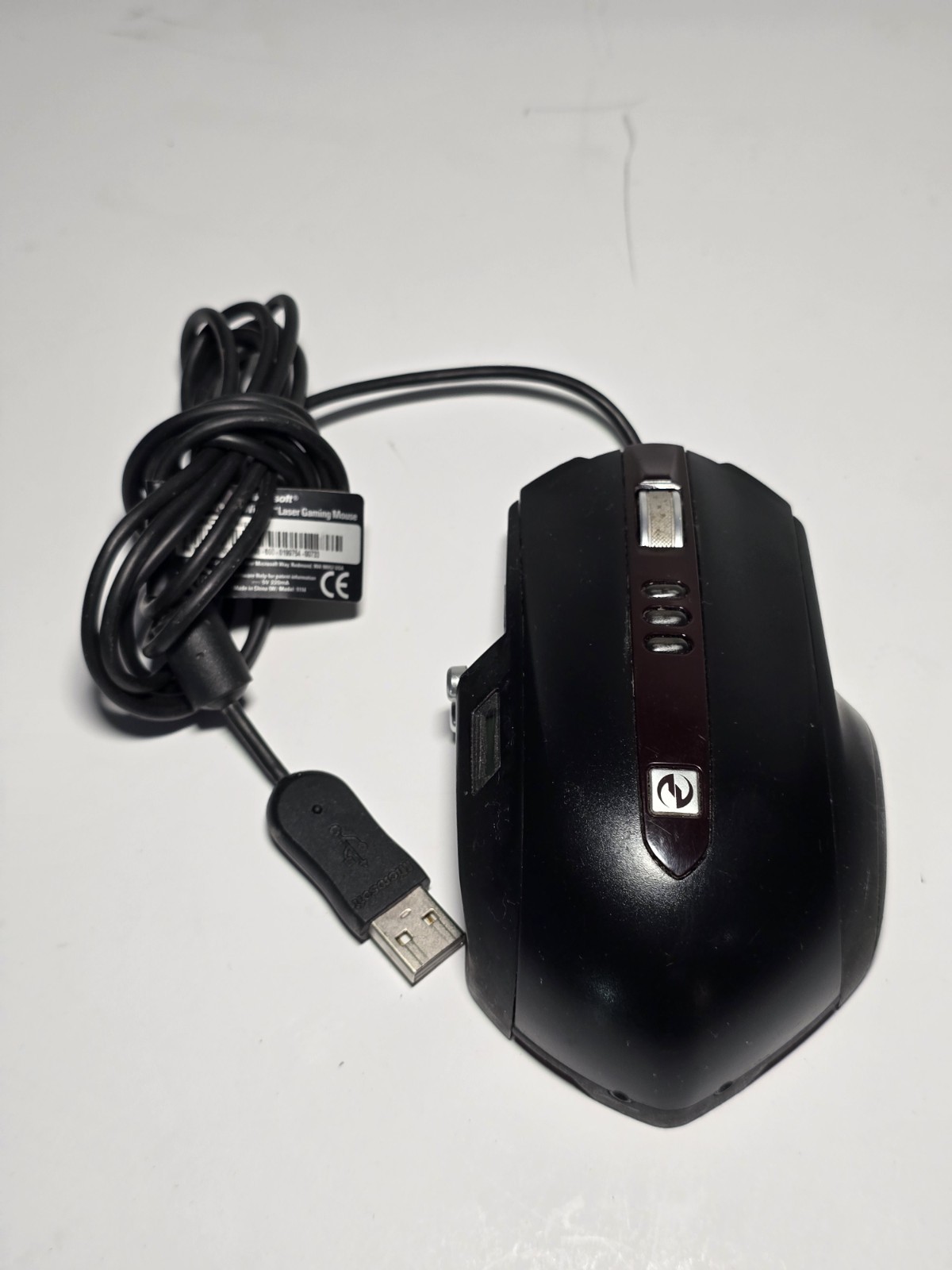 Microsoft Sidewinder Laser Gaming Mouse 114 Fully Operational Clean