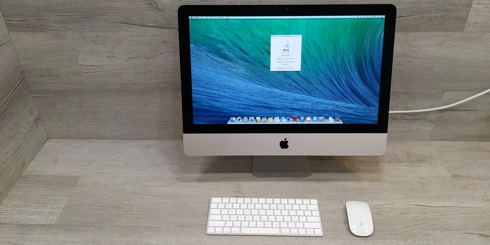 Apple iMac (21.5-Inch Late 2013) 2.7GHz Intel Core i5, 256GB SSD, 8GB Memory