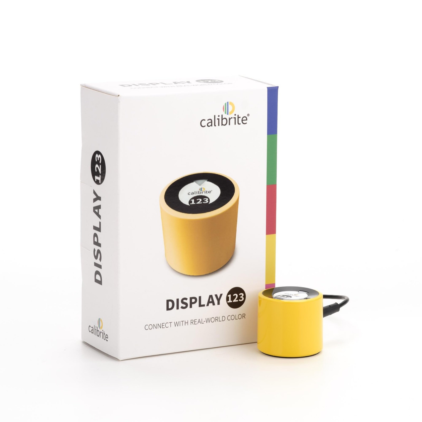 Calibrite Display 123 Monitor Calibration Colorimeter for Photo Editing and C...