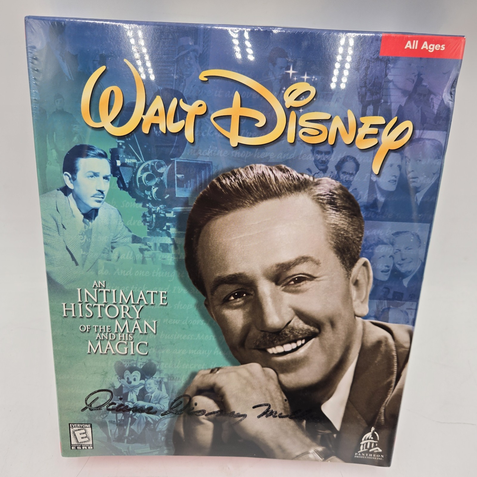 WALT DISNEY: An Intimate History of the Man and His Magic CD ROM Factory Sealed