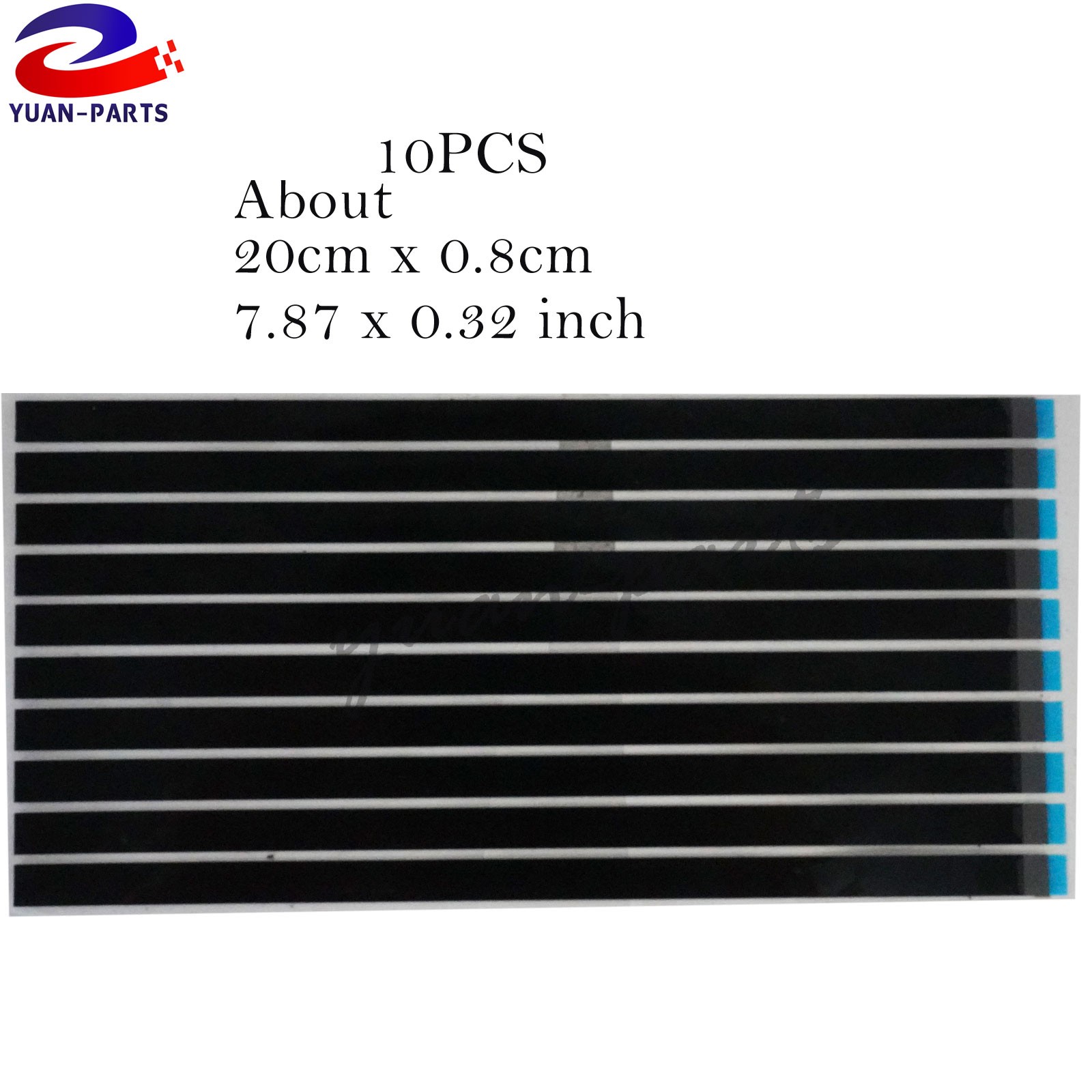 New 10PCS Pull Tabs Stretch Release Adhesive Strips Tape For LCD Panel Screen US