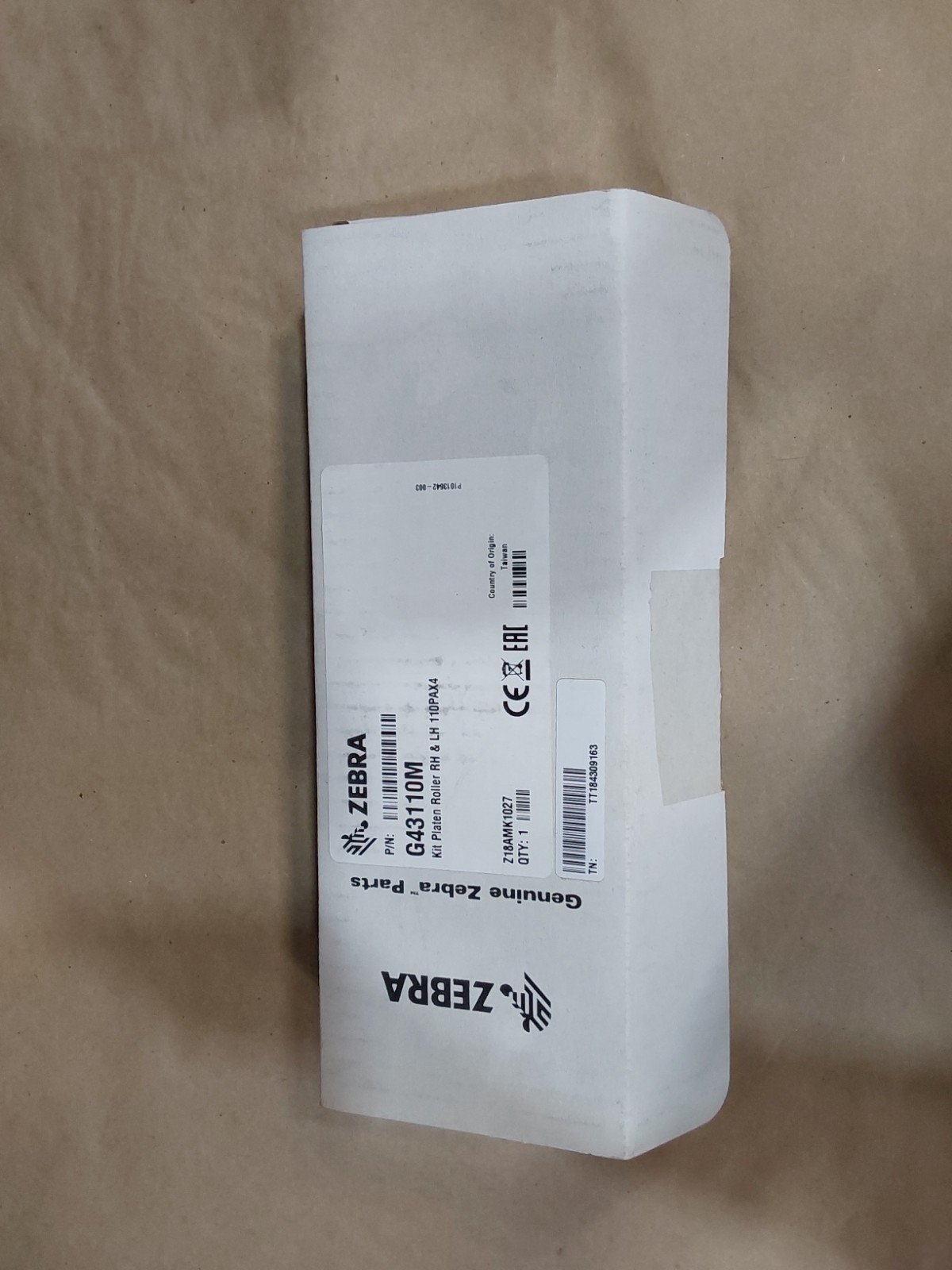 Genuine Zebra G43110M Platen Roller Maintenance Kit 