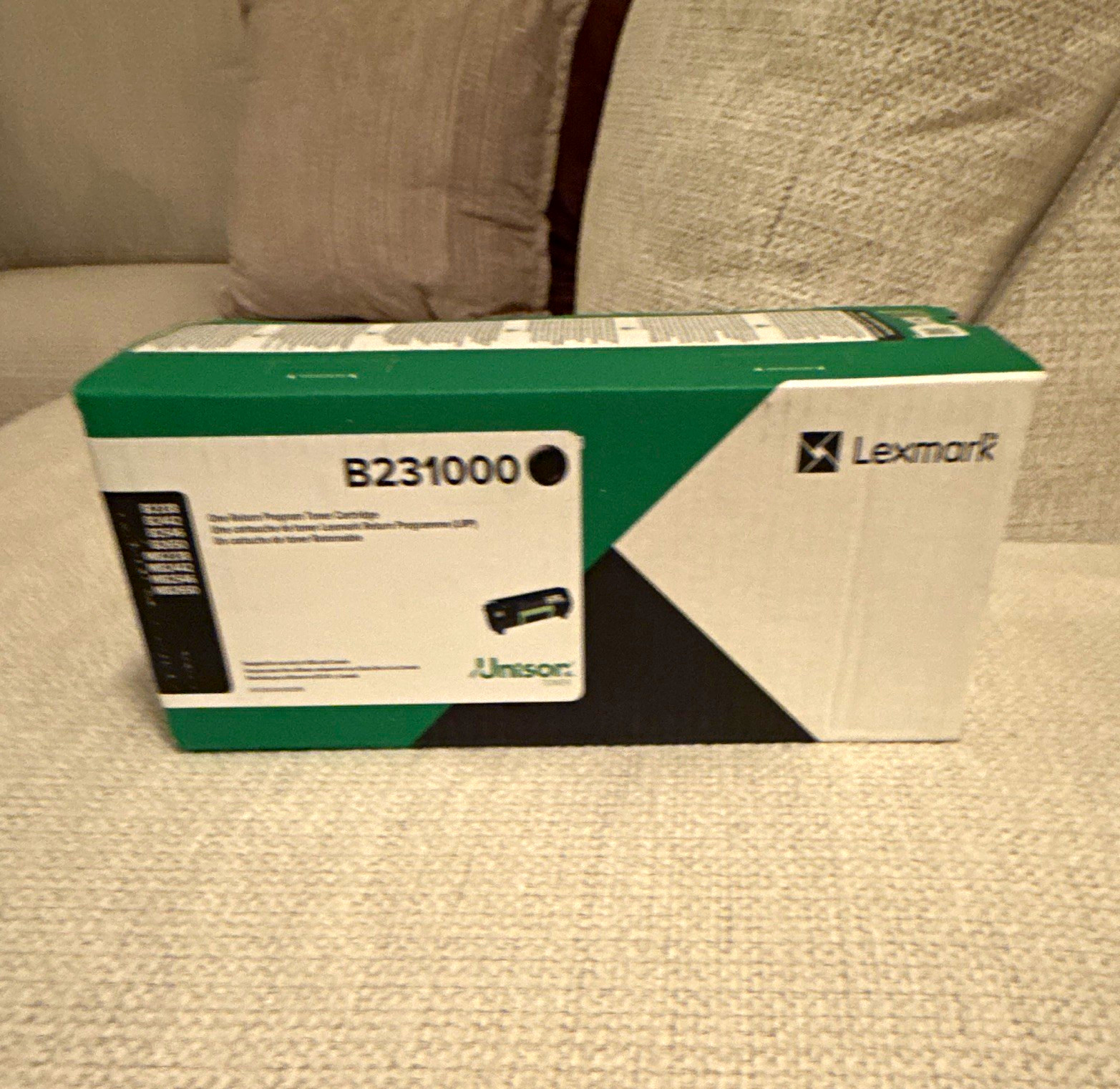 Lexmark B231000 Black Toner Cartridge Return Program Unison One