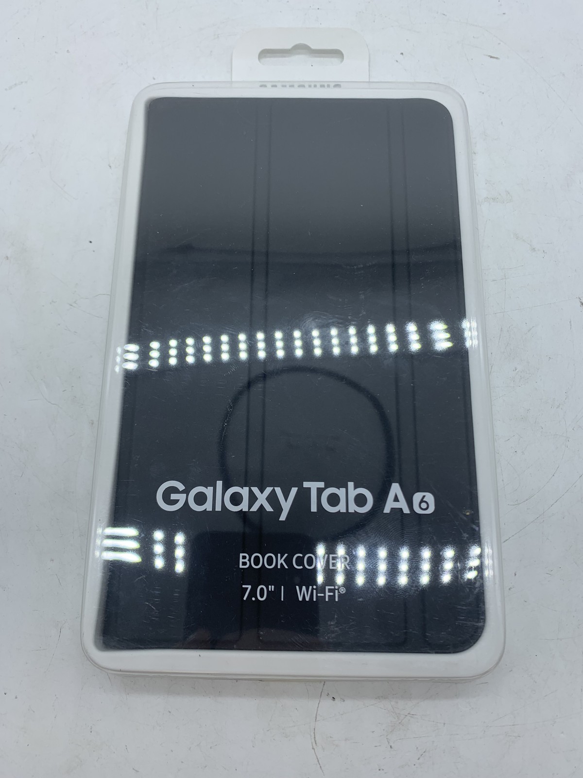 NEW SEALED Samsung Galaxy Tab A6 7" Book Cover- Black ~ 
