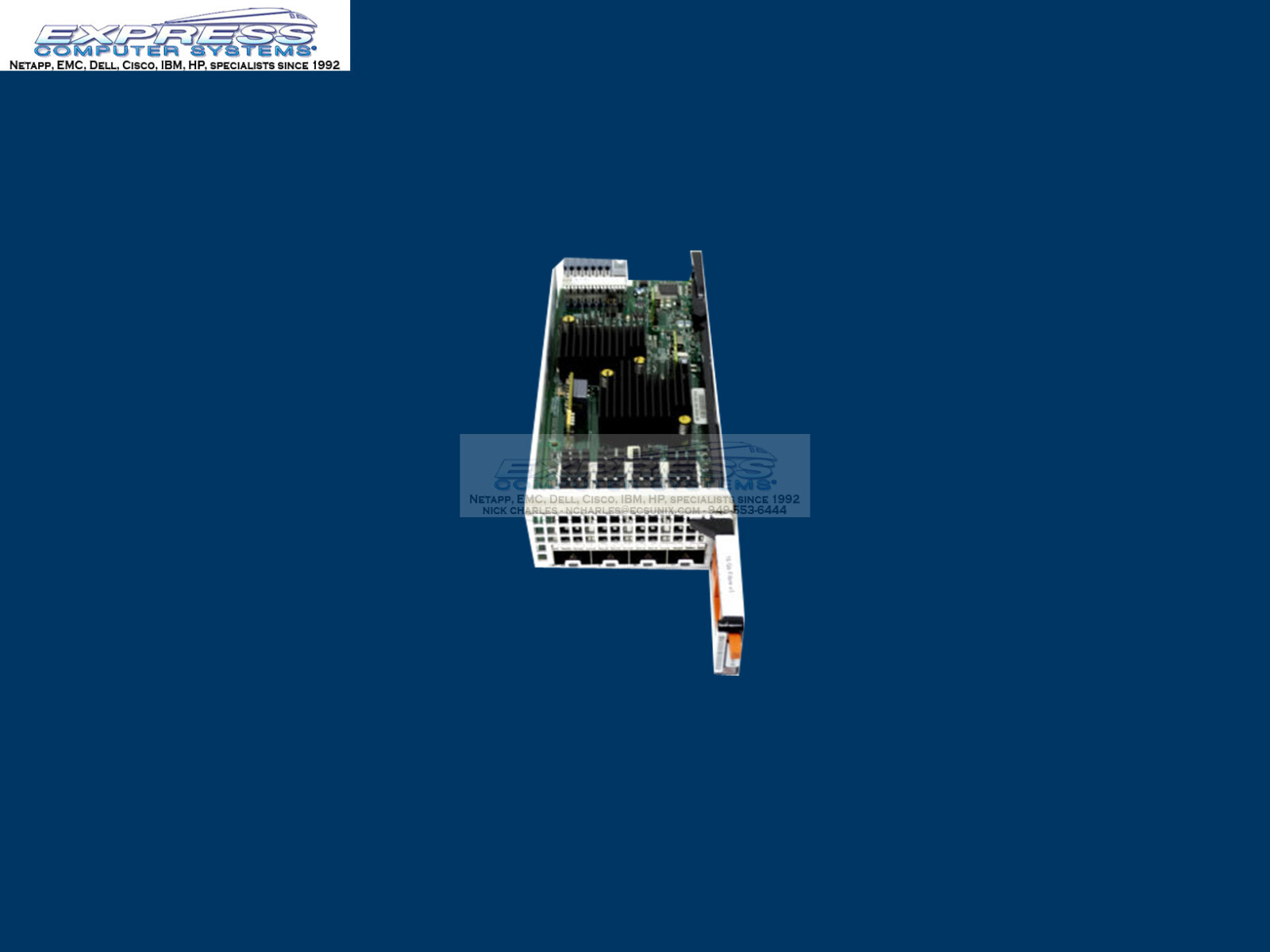 EMC Unity Quad Port 16G FC SLIC 303-392-000A-06 with 4x 16G GBICS