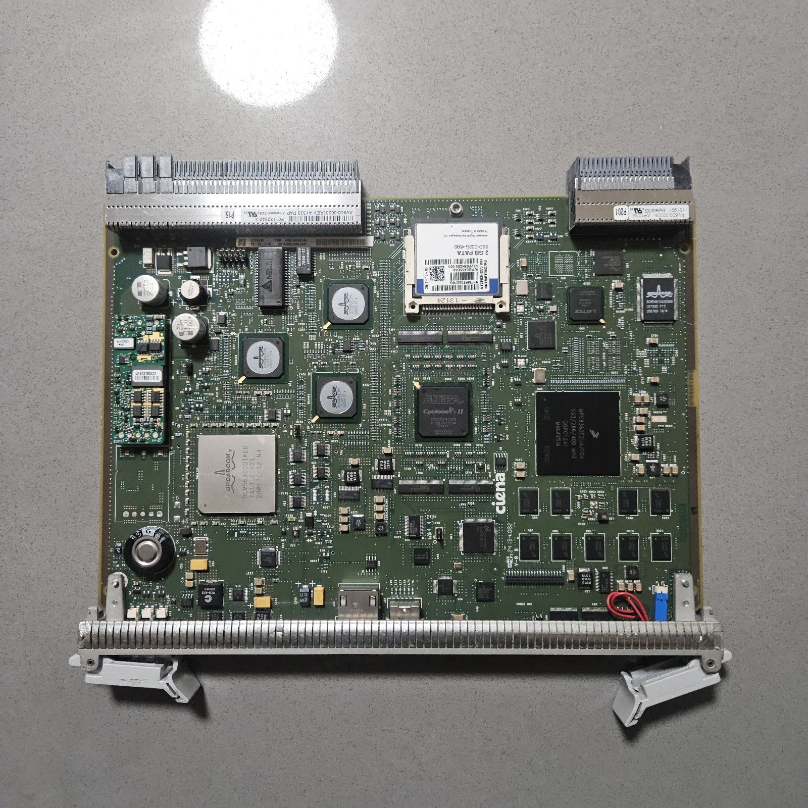 Ciena Nortel OME 6500 NTK555CAE5 SP-2 Craft Terminal 10/100BT Type X Module