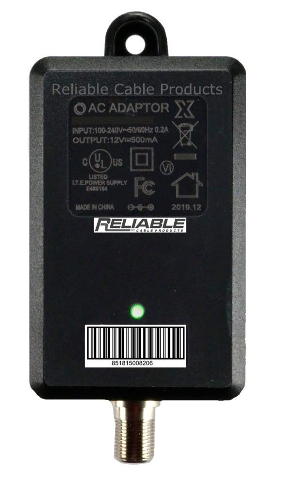 Reliable Cable Power Supply, High Efficiency OEM Wall Mount Coax Adapter for ...