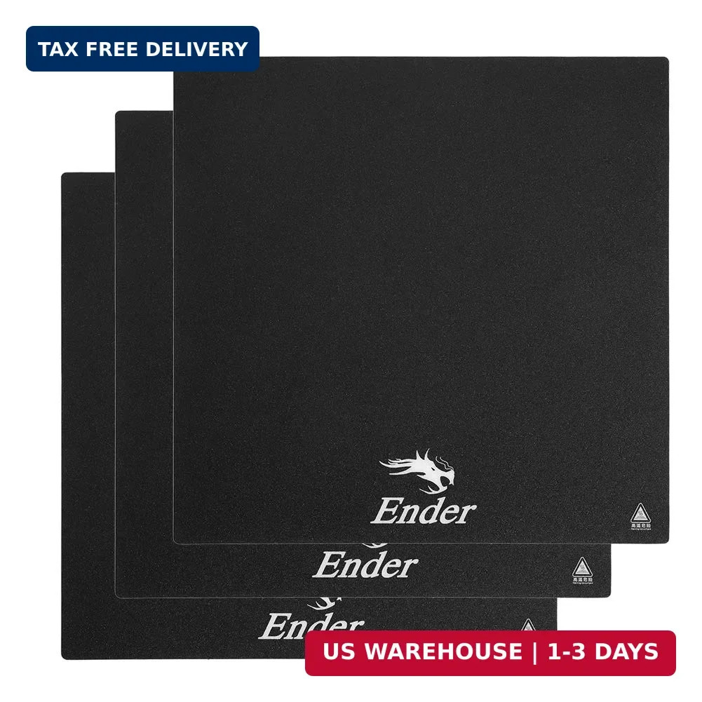 3PCS Creality Original Ender 3 Heat Bed Platform Sticker Sheet, Ender 3 Pro Hot