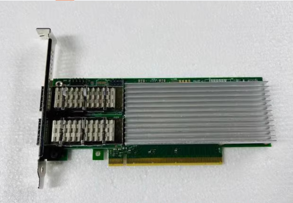 intel  E810-CQDA2  Dual port 100Gb Fiber Optic NIC PCIE 4.0  network card