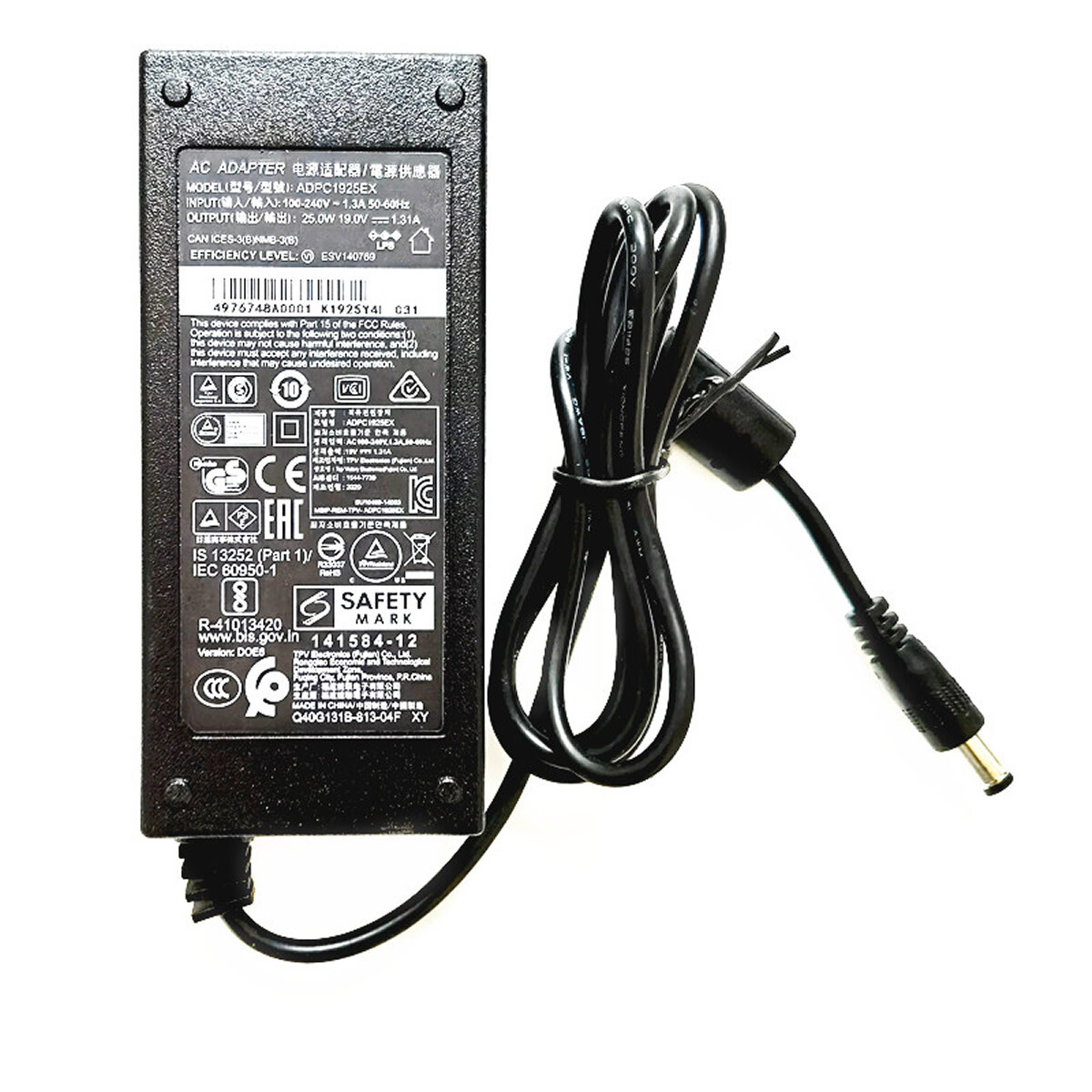 New Original AOC 19V 1.31A AC/DC Adapter&Cord for AOC 24B2XHM ADPC1925EX Monitor