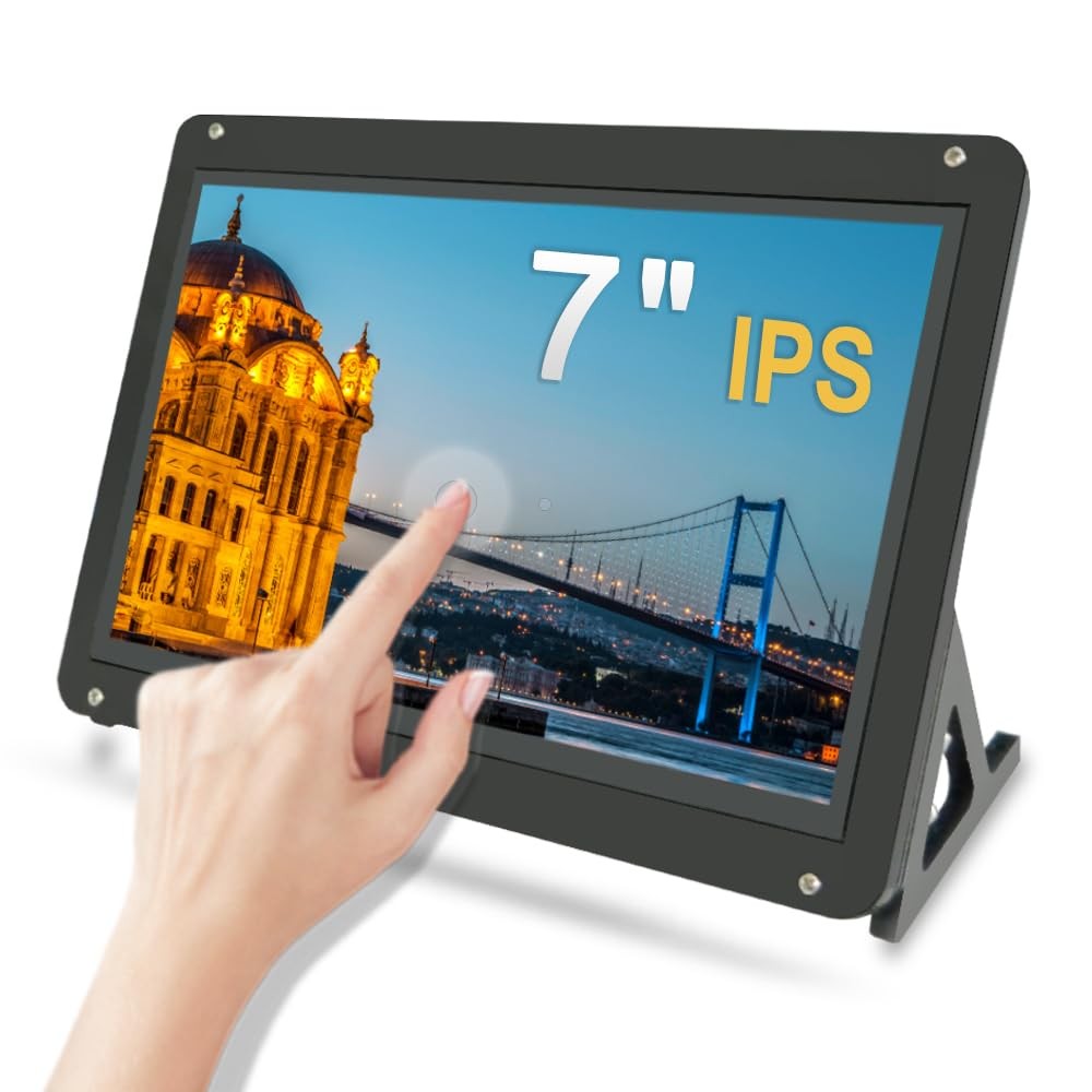 7inch Raspberry Pi Monitor Touchscreen with Case Touch Display 7inch Monitor Ras