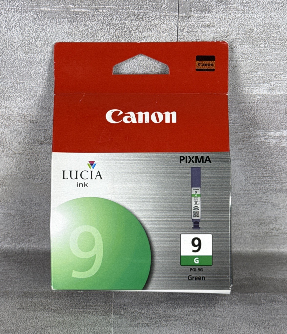 Genuine Canon Pixma Green Ink Cartridge PGI-9G Lucia OEM New In Box