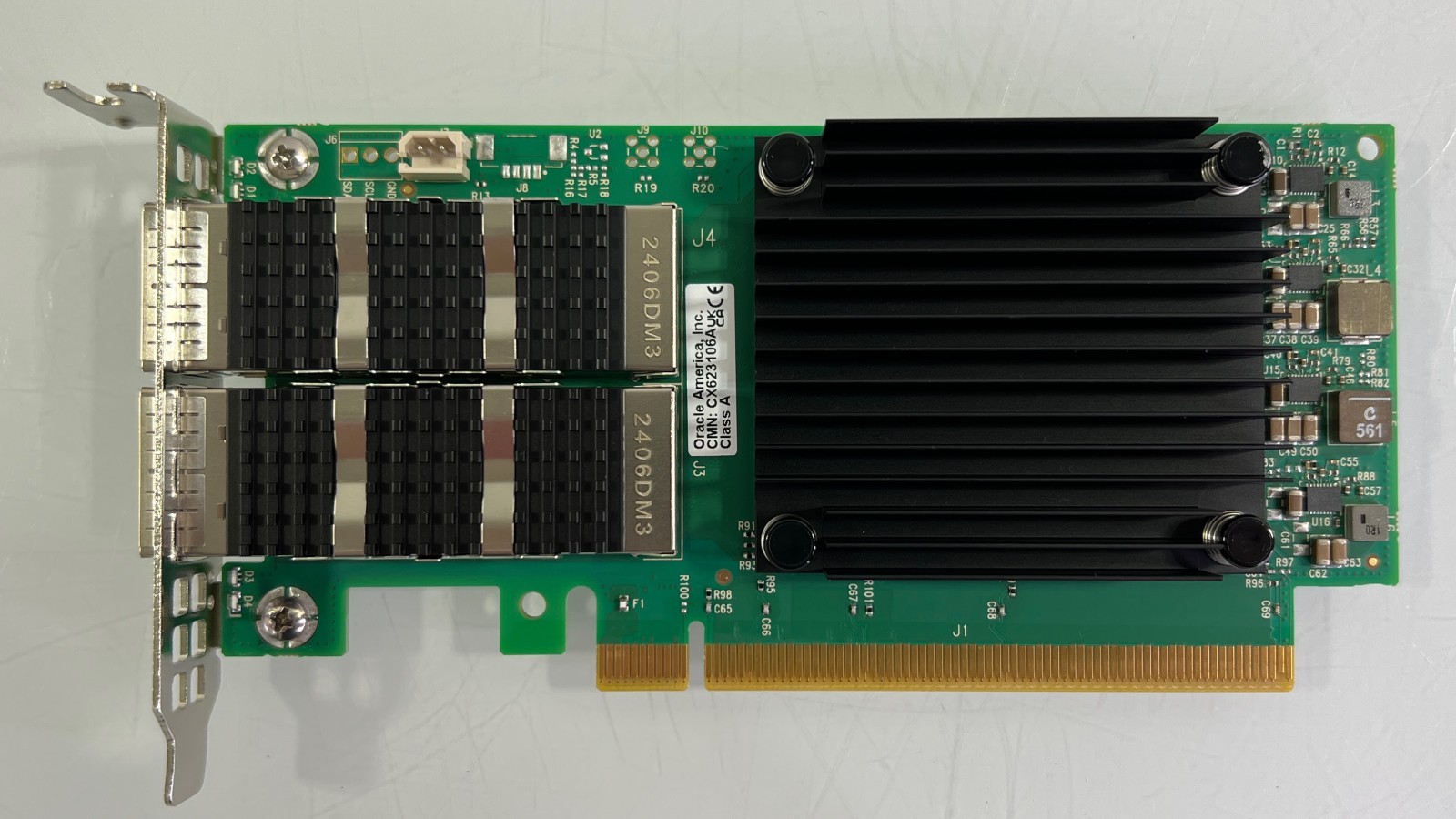Oracle 8206762 Mellanox ConnectX-6 Dx 100GbE Dual Port Network Card CX623106A