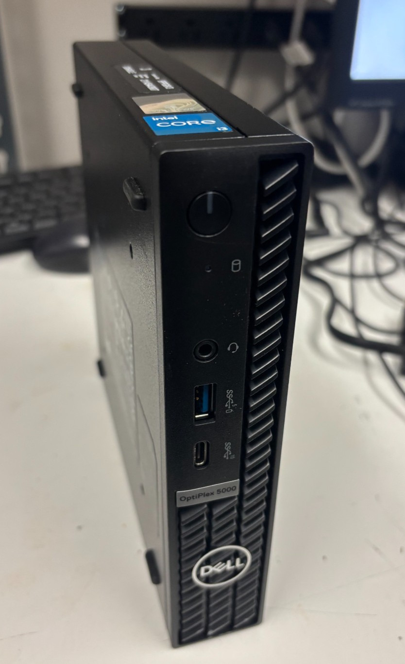 Dell Optiplex 5000 Micro i3-12300T, 2.30GHz, 16GB 256GB NVMe SSD Windows 11 Pro