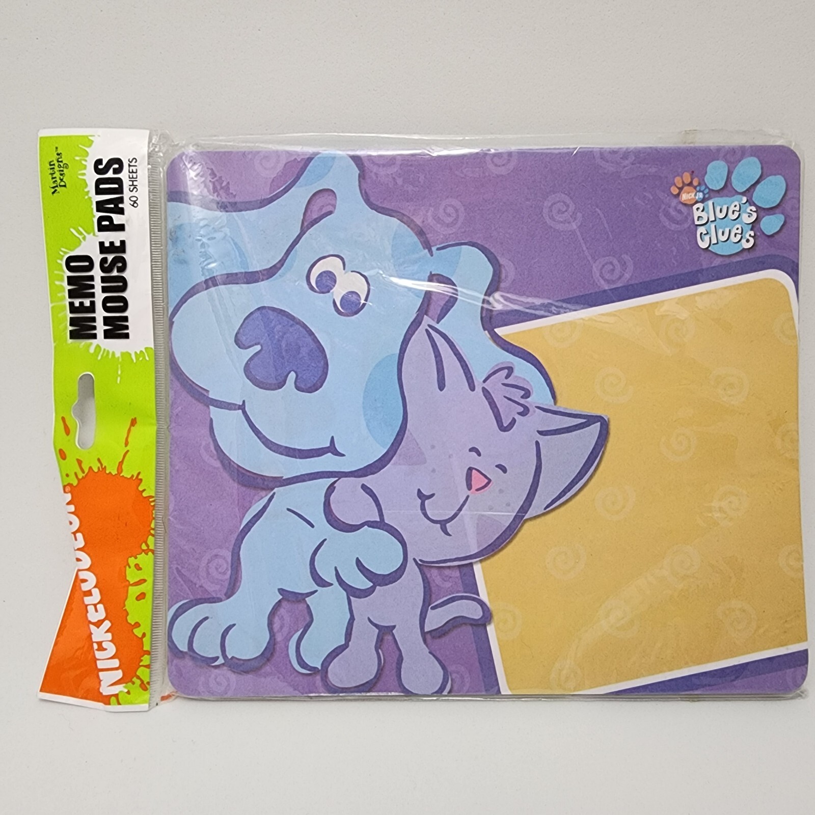 Blues Clues Memo Mouse Pad 2004 Nickelodeon NEW 60 Sheet Note Pad