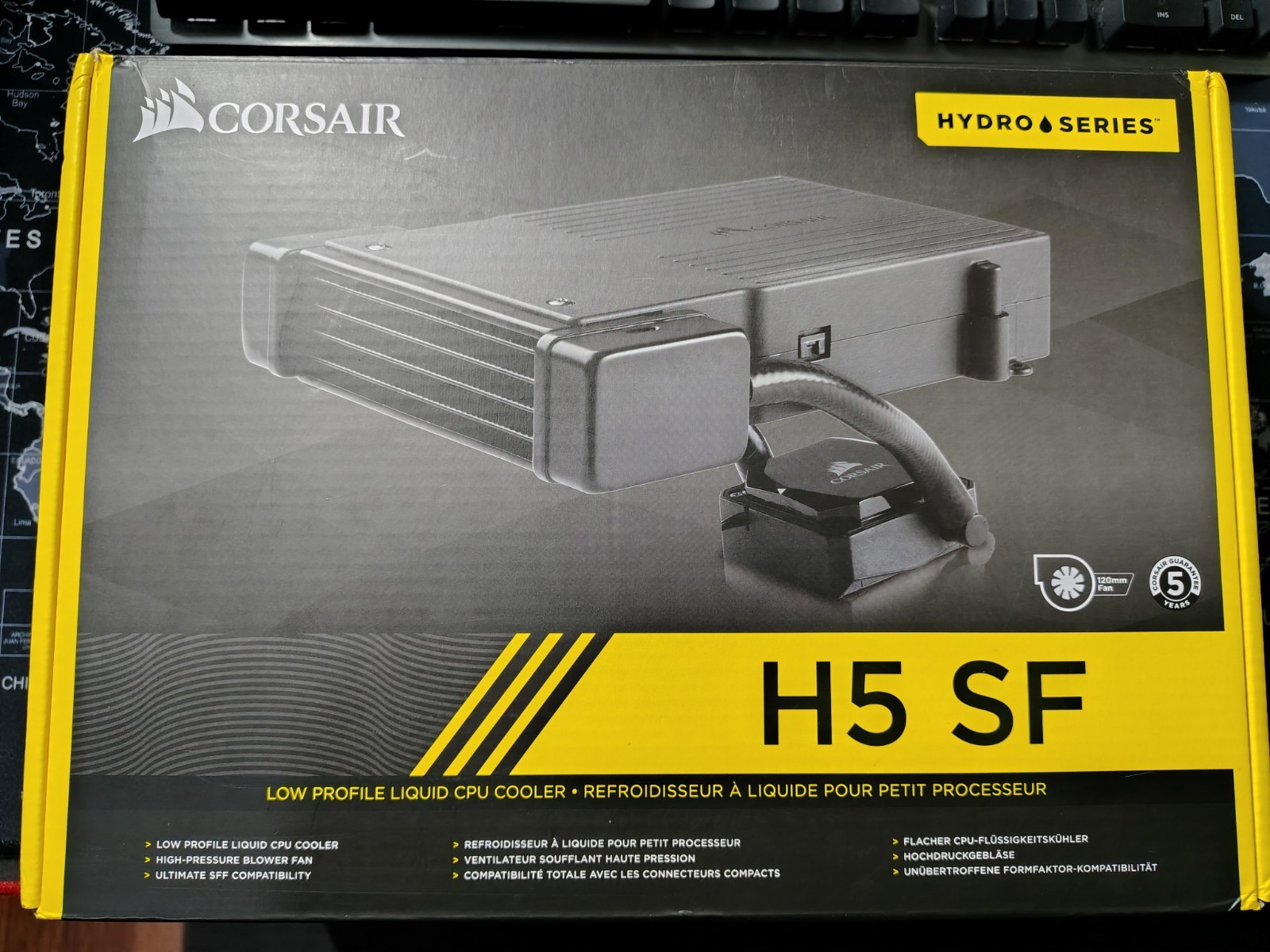 Corsair H5 SF - Low Profile Liquid Cooler - Hydro Series CPU Cooler 
