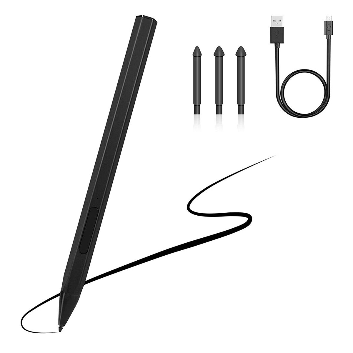 Surface Stylus Pen USB Charge For Microsoft Surface Pro 3 4 5 6 7 Go Book Studio