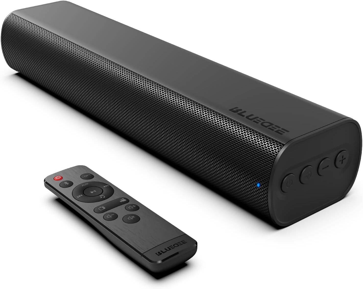 Mountable Bluetooth Sound Bars for TV 16-inch with Bass and Remote Control 50W