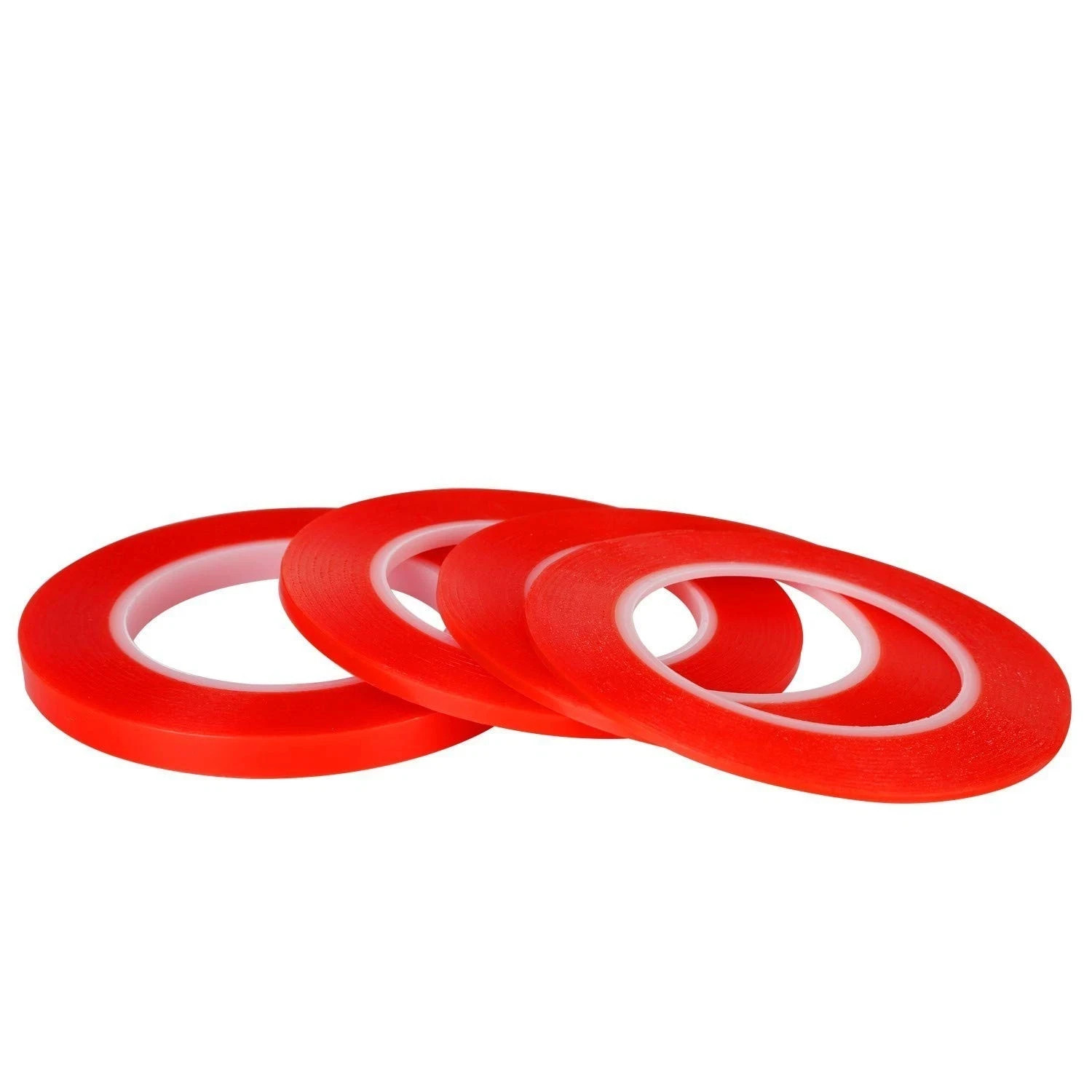 Kaisiking 2mm / 3mm / 5mm / 10mm x 25M Clear Heat Resistant Double Sided Tape...
