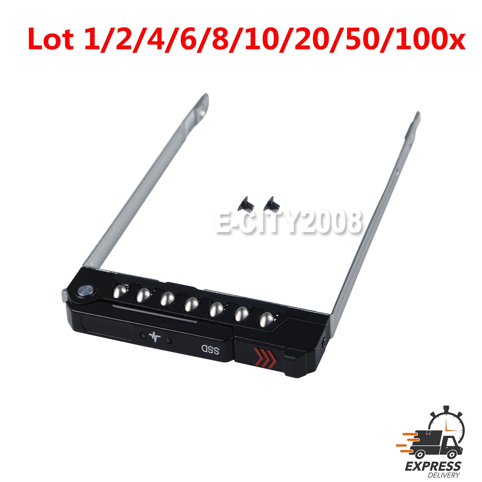 NV2RX E3 E3.S SSD NVM Drive Tray Caddy w/ Screws for DELL POWEREDGE 16th 17th