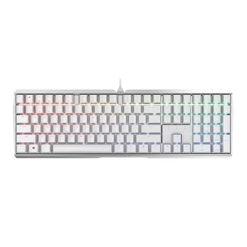 Cherry MX 3.0S WIRED Mechanical Gaming Keyboard Robust Aluminum Housing - White™