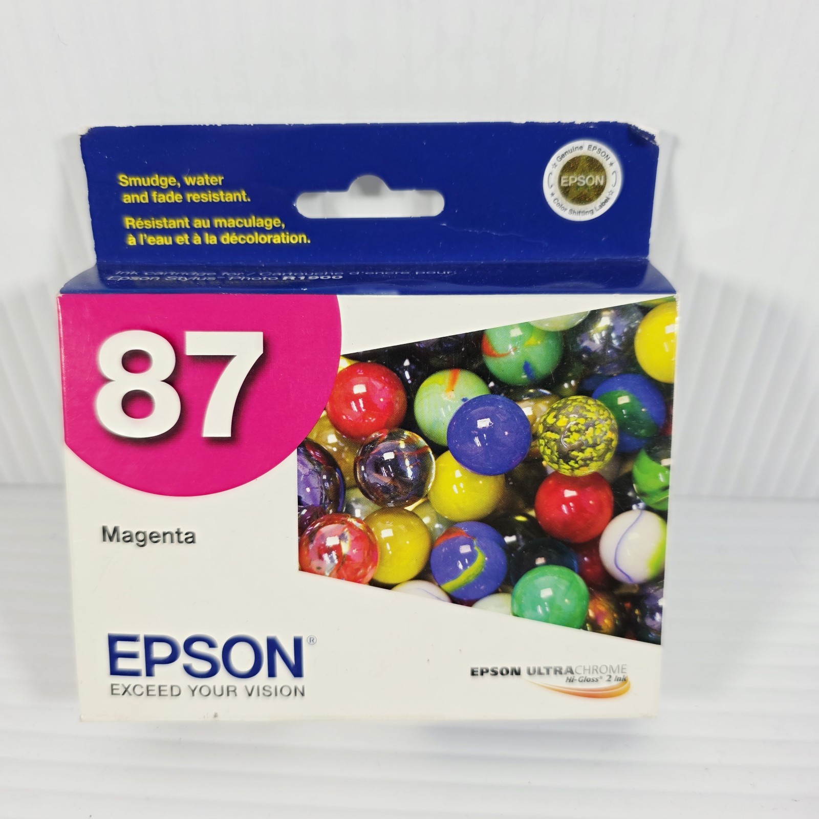  Epson 87 Magenta Ink  - Genuine OEM - Brand New Sealed 