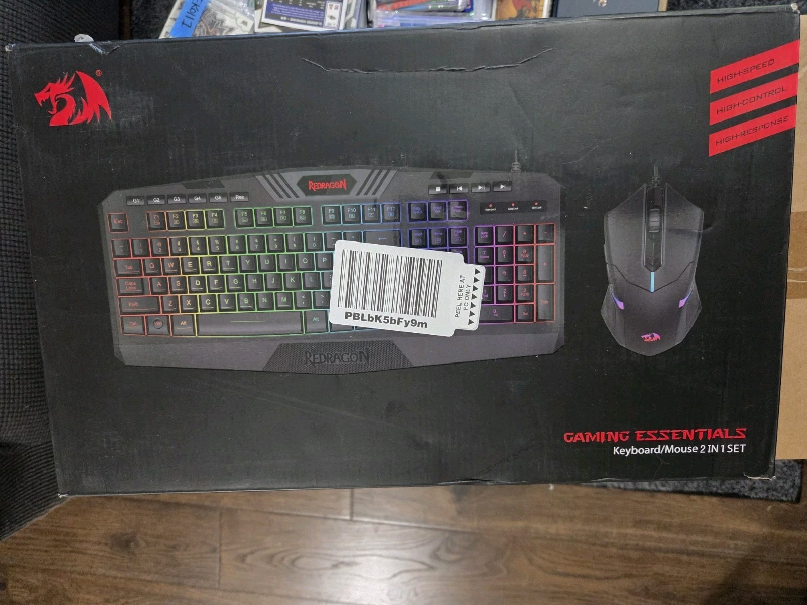 Red Dragon Gaming Essentials Keyboard And Mouse 