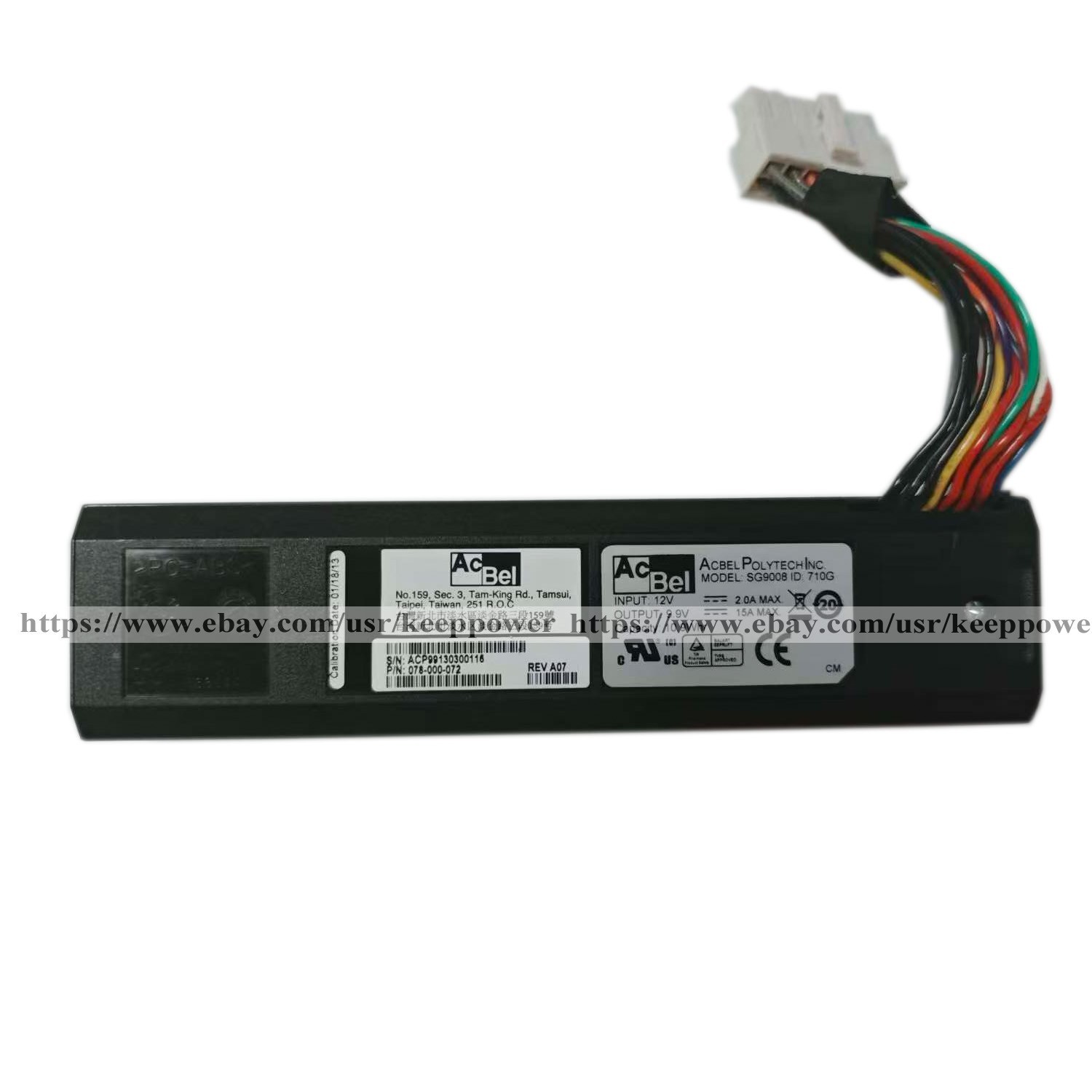 Original 078-000-072 SG9008 Battery For EMC VNXE3100 VNXE3150 710G BBU Module