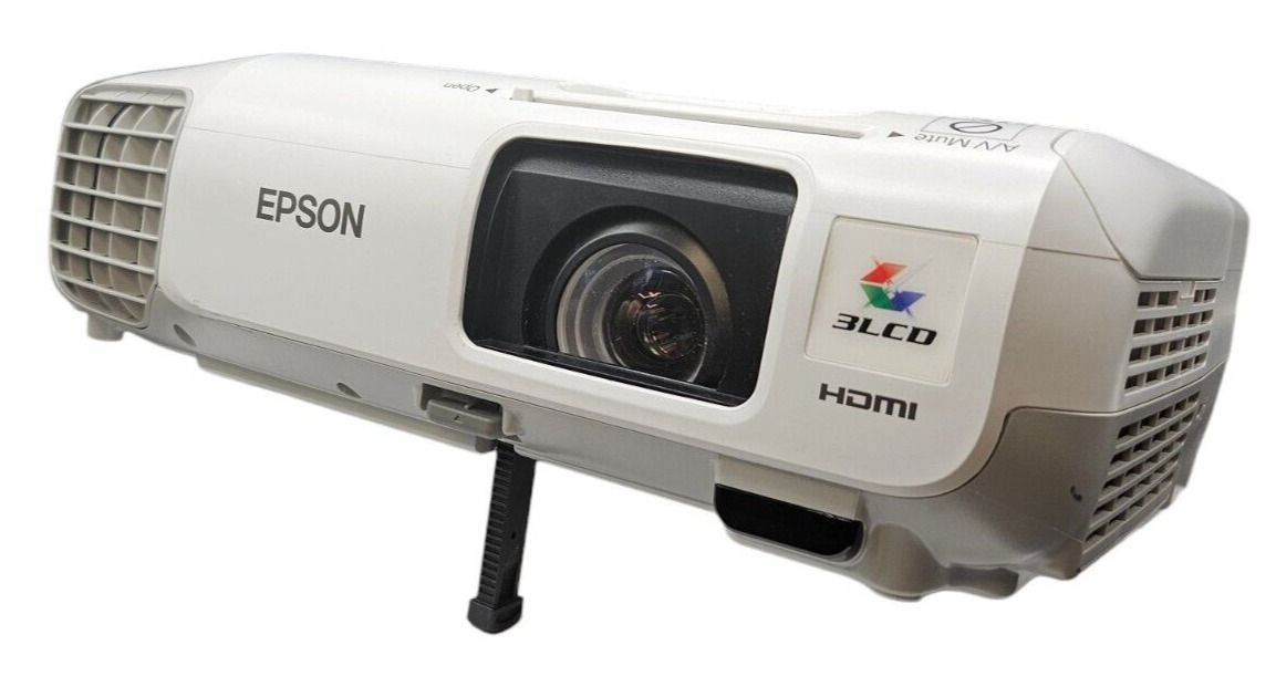Epson PowerLite X27 | H692A 3LCD HDMI Projector | Tested - (456 Lamp Hours)