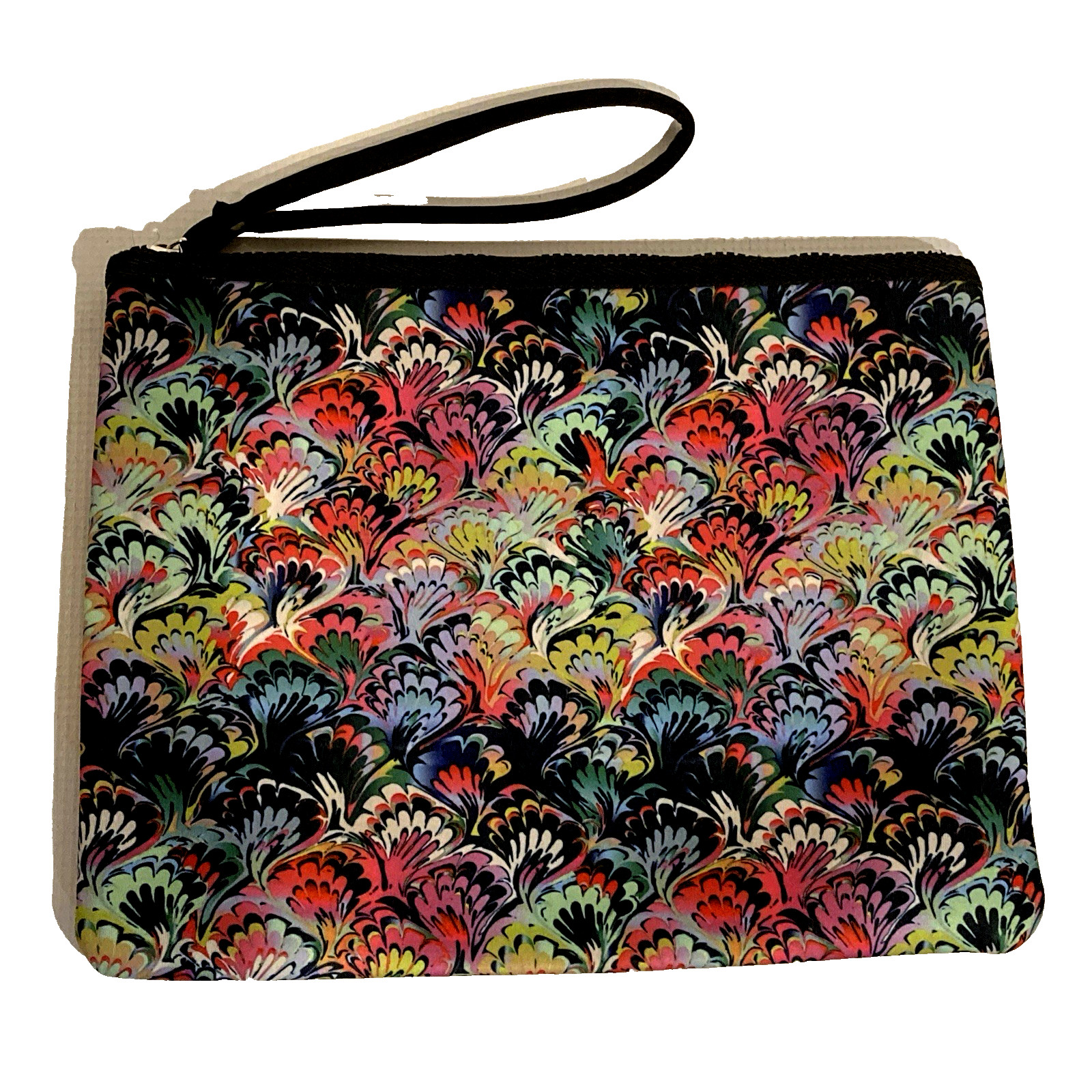 GO by Cynthia Rowley Neoprene Multicolor Marble Design Tablet Pouch 8 X 11