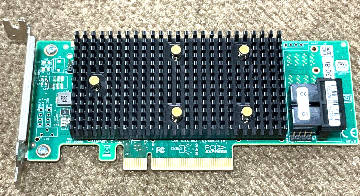 Lenovo ThinkSystem 430-8i SAS3 PCI-E3x8 Card 7Y37A01088 ✅ ❤️️ ✅ ❤️️ NEW