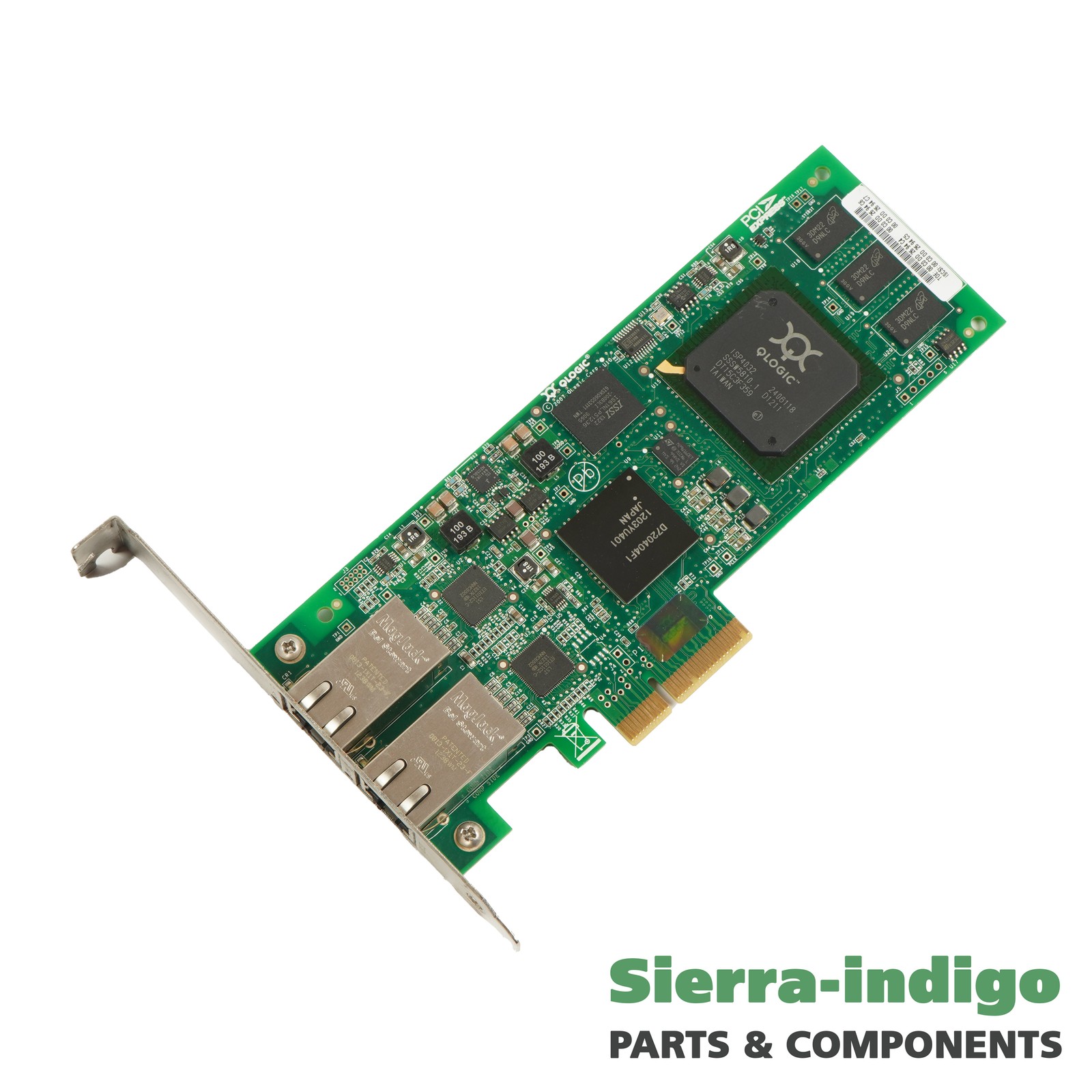 Dell C9C50 0C9C50 Full Height Dual Port PCIe NIC Card QLE4062C