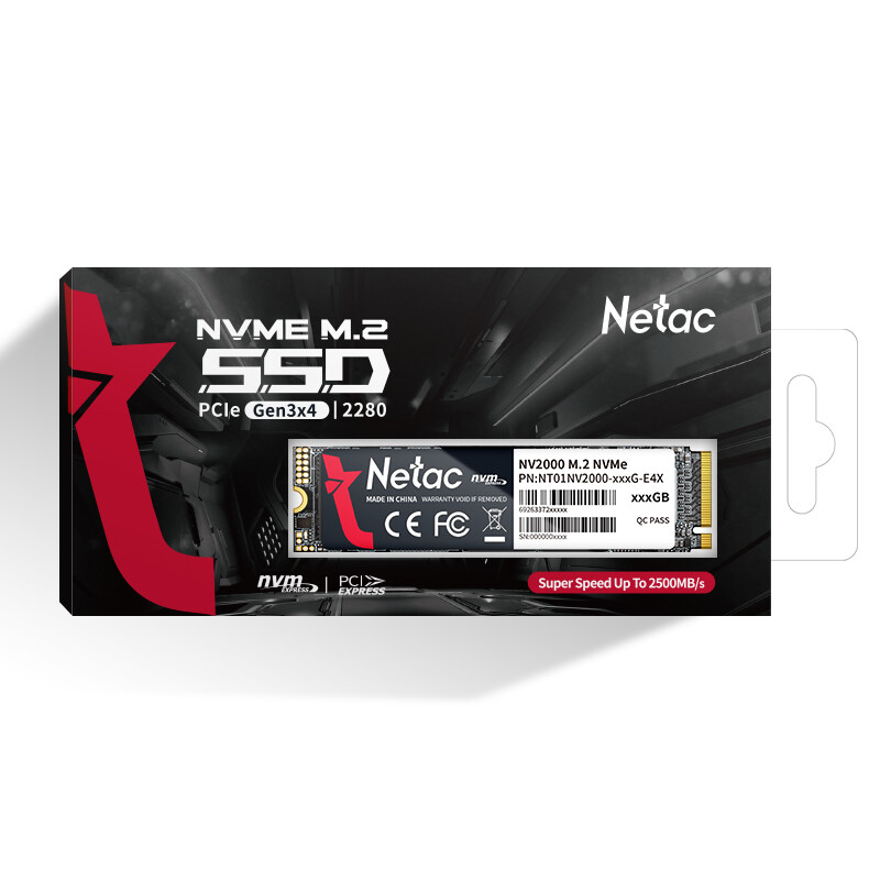 Netac 2TB 1TB 512GB 256GB M.2 NVMe Internal Solid State Drive PCIe3.0 SSD lot