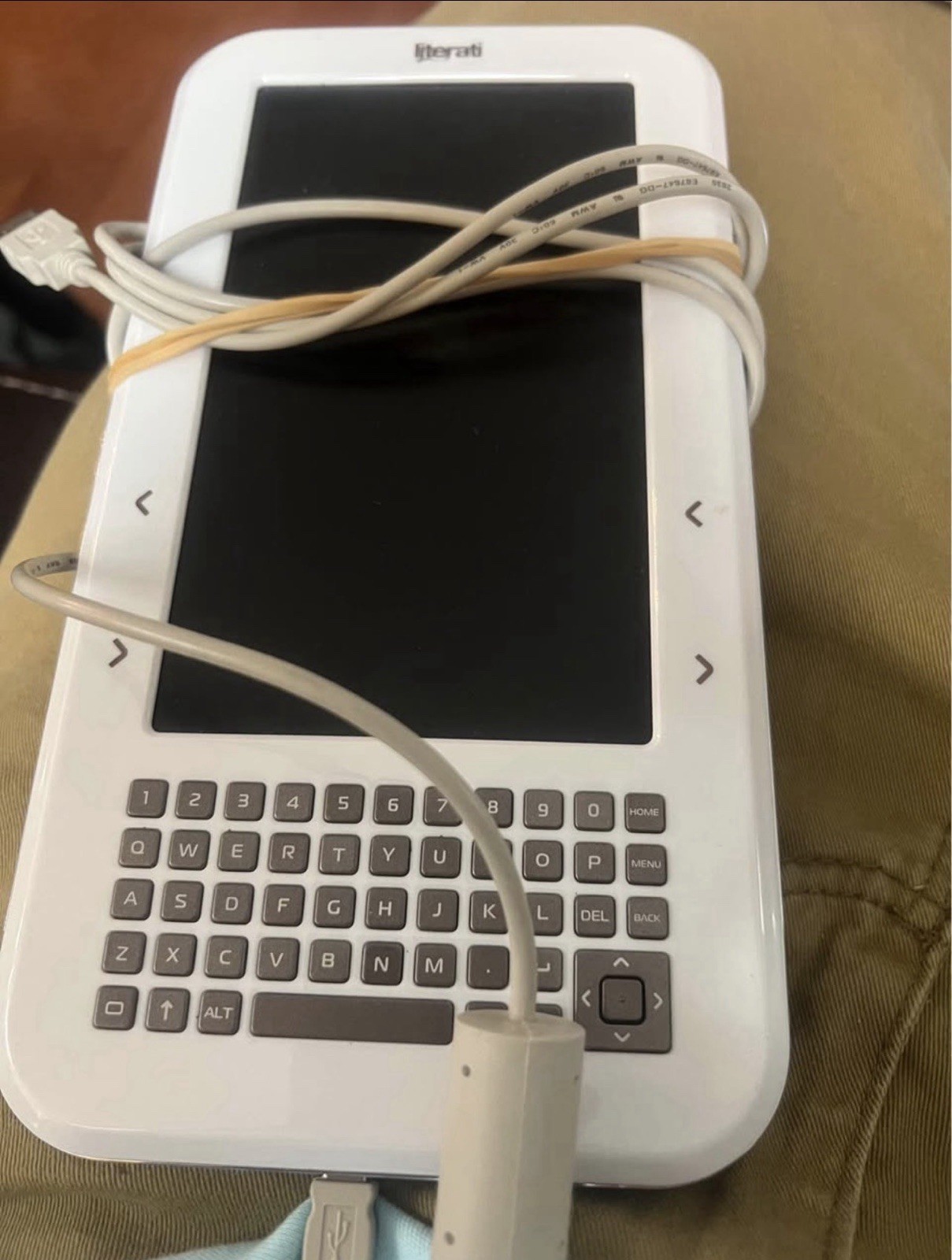 The Sharper Image Literati E-Reader