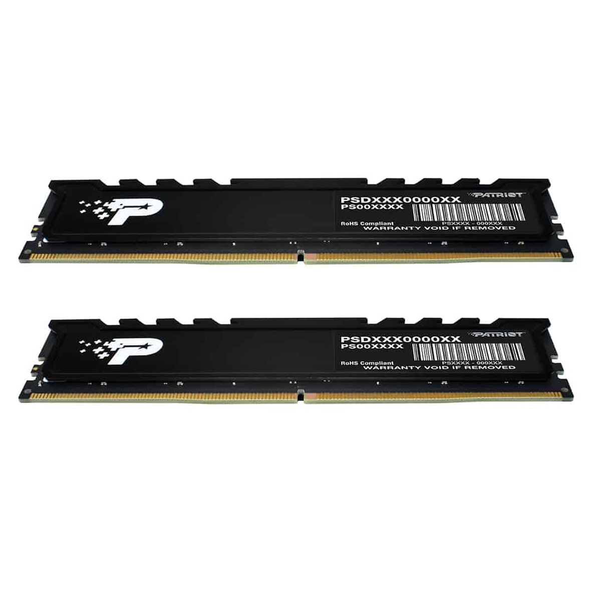 Patriot Signature Premium Series DDR5 16GB (2x8GB) 4800MHz CL40 UDIMM Desktop Me