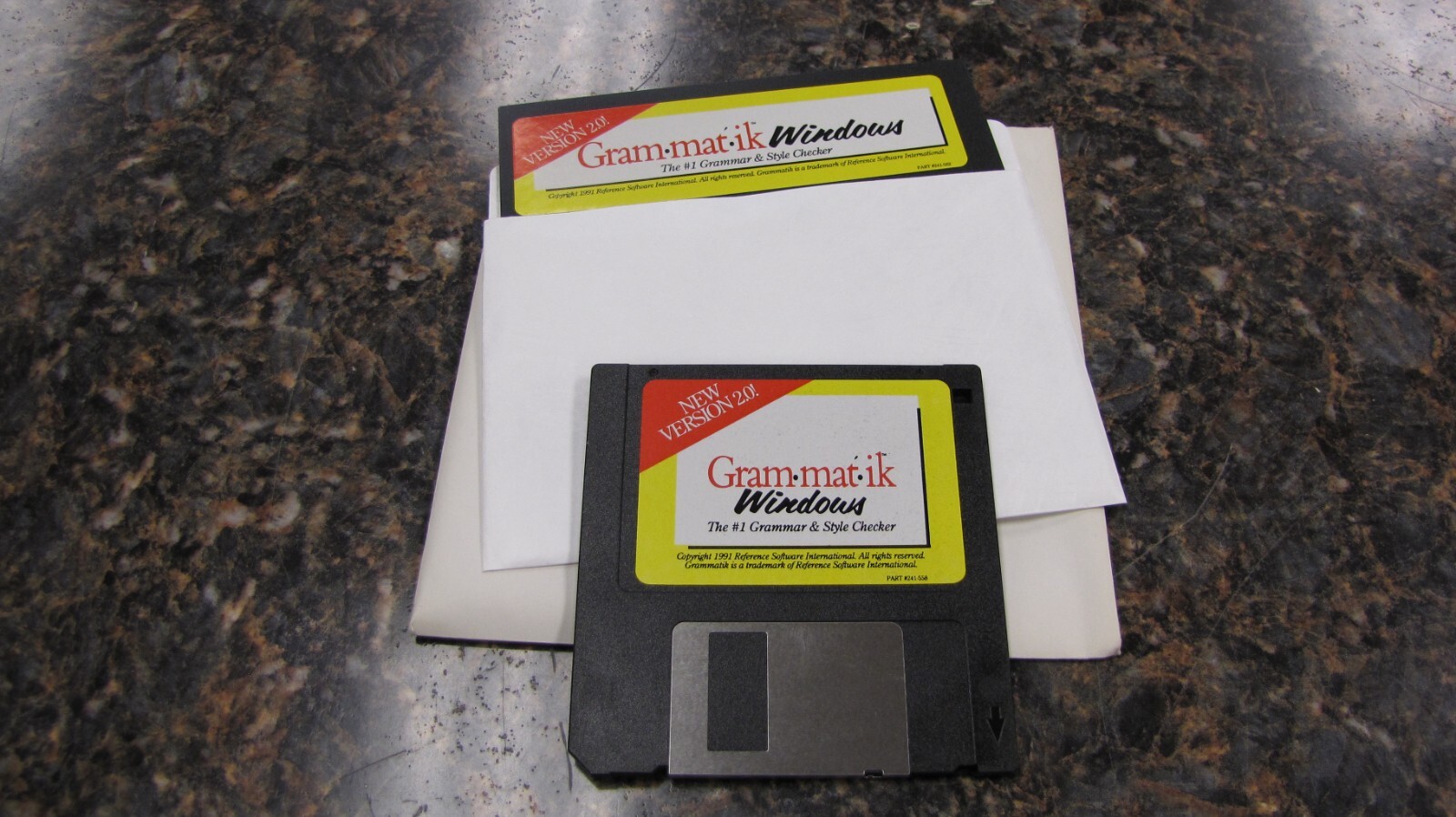 Vintage Gram*mat*ik Software - 3.5/5.25" Floppy Disks - EB34