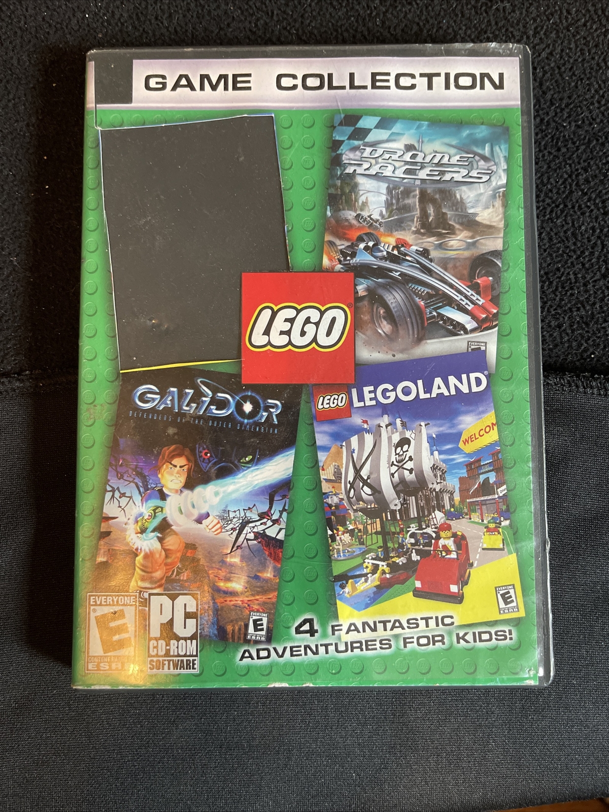 Lego 4 Game Collection PC CD-Rom Legoland Creator Drome Racers Galidor No Manual