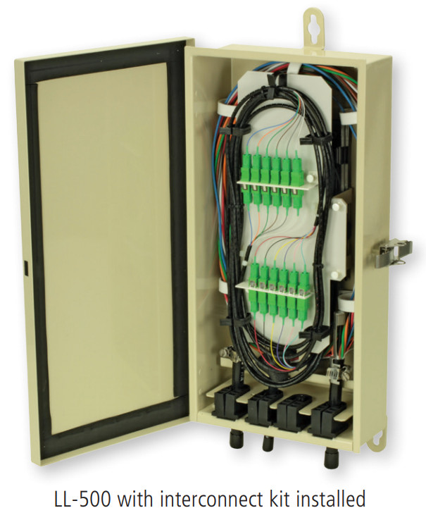New AFL Telecommunications LL-500 Optical Splicing and Distribution Enclosure