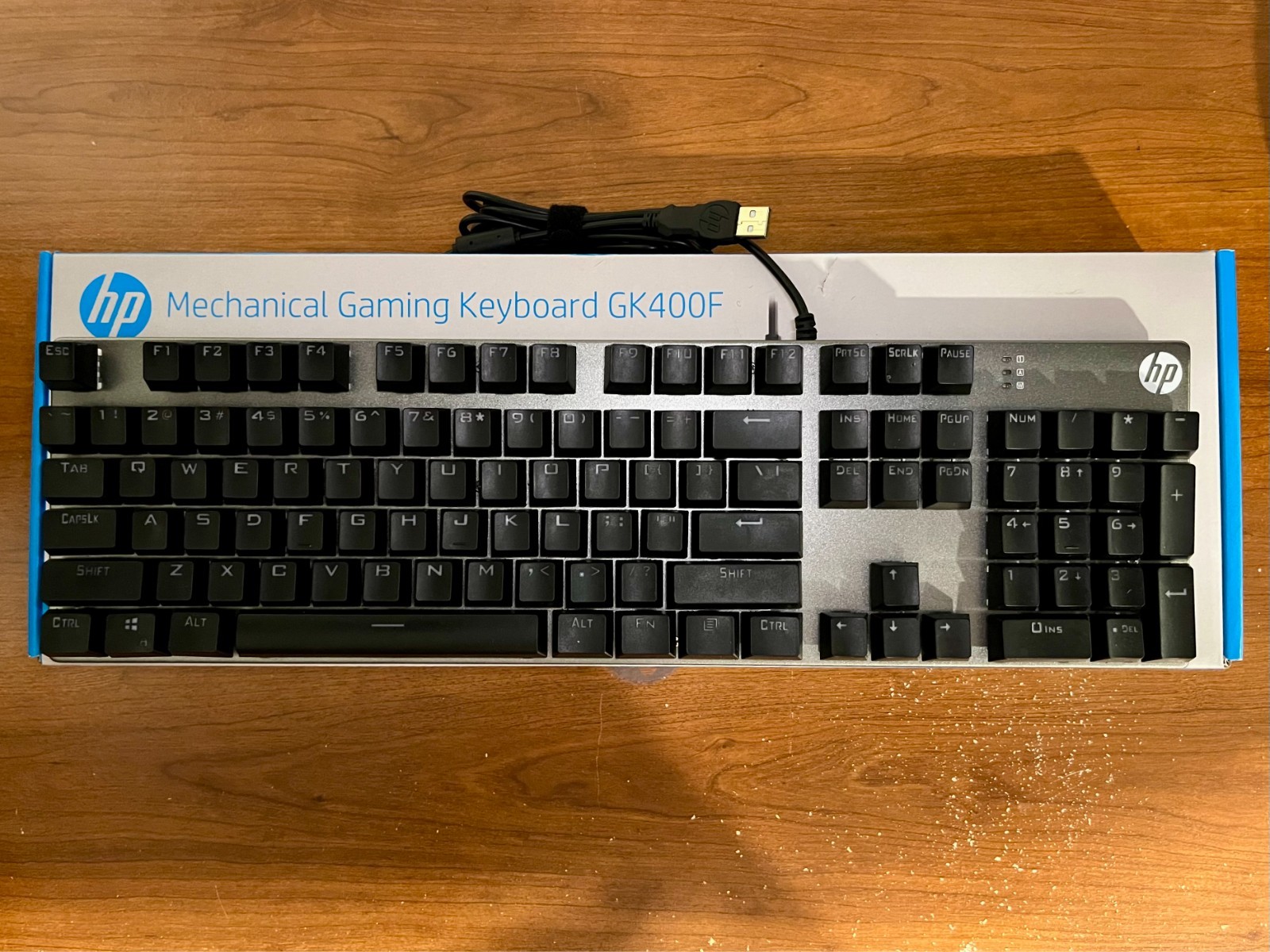 HP Mechanical Gaming Keyboard GK400F RGB with HP Gaming Mouse M160