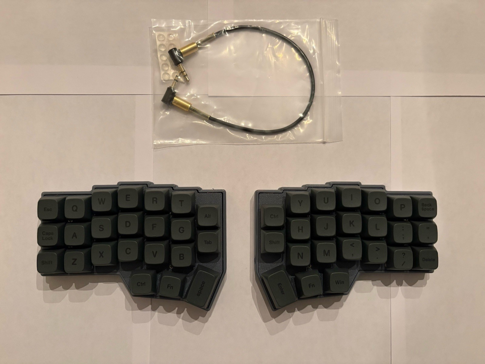 Corne V4.1 Split Keyboard QMK VIAL Hot Swappable