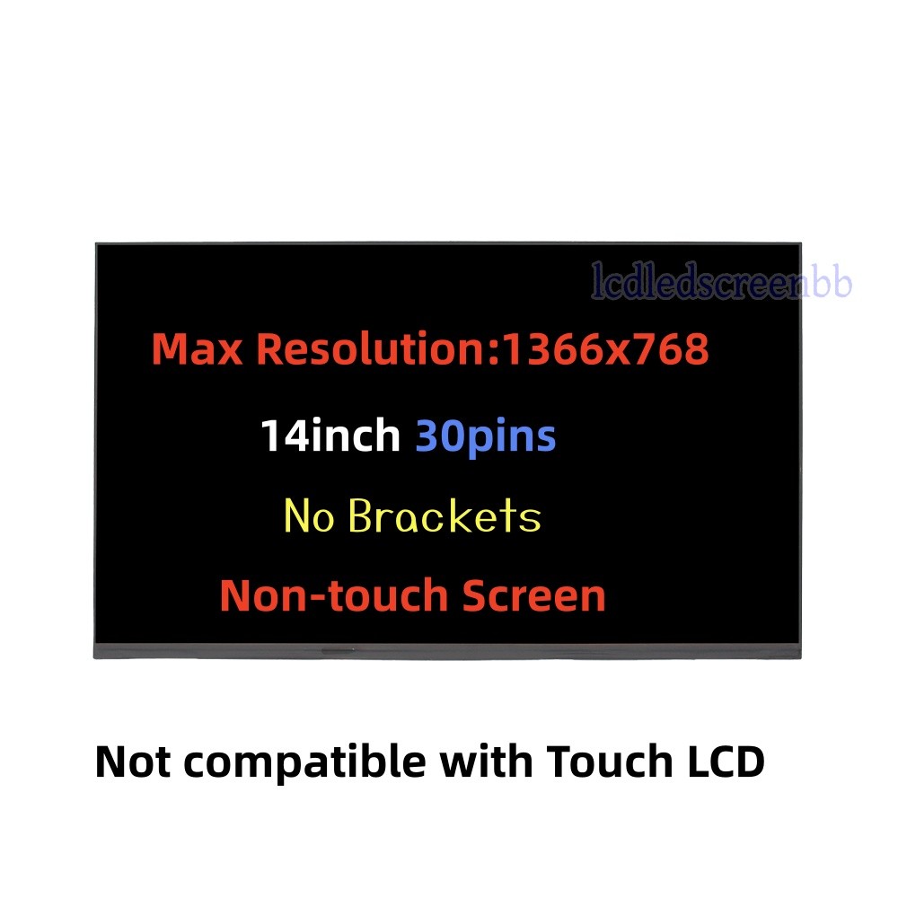 NT140WHM-N45 for Dell Latitude 3420 P144G LCD Screen D2K69 0D2K69 Replacement