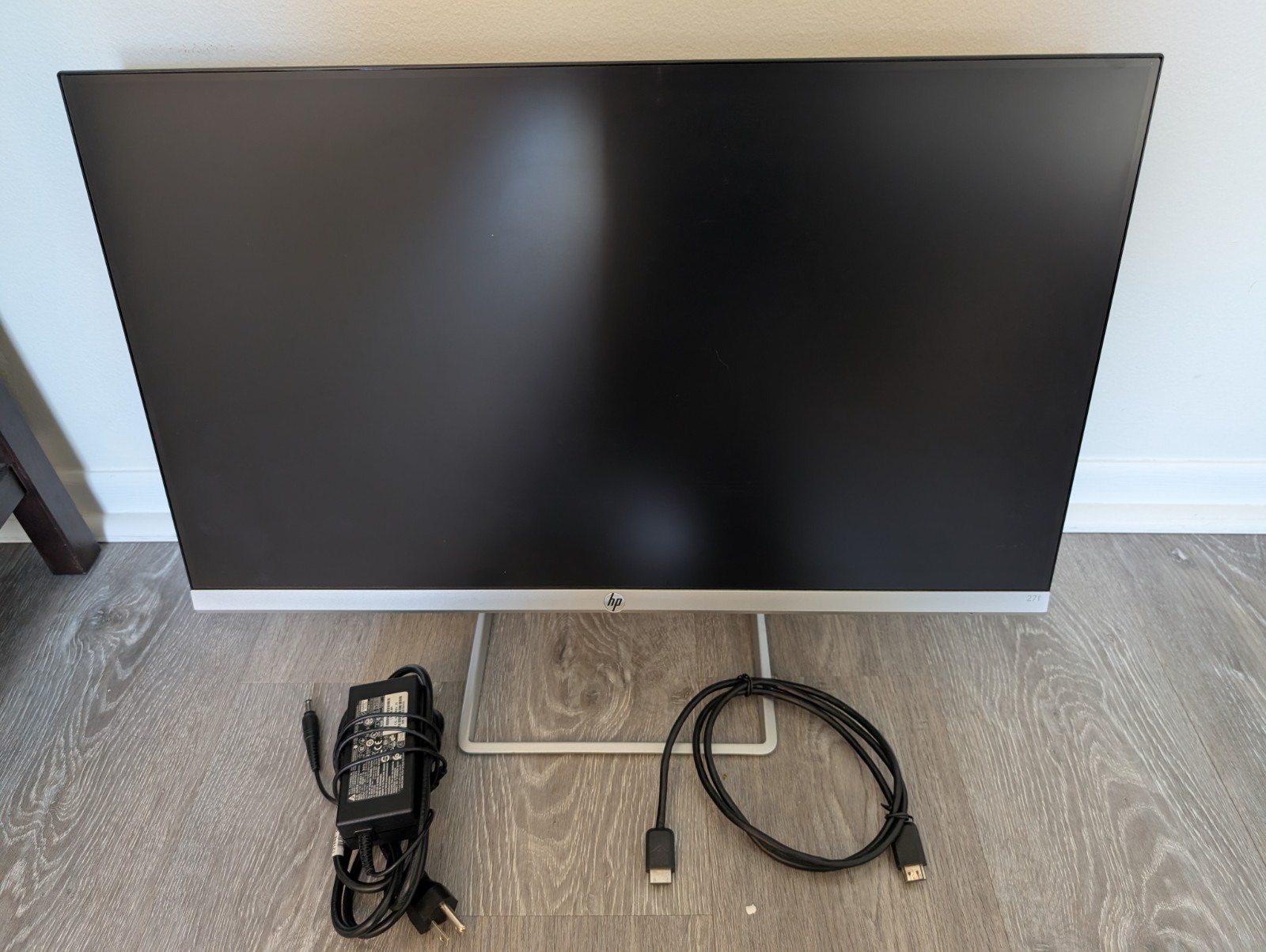 HP 27f 27in LCD Monitor Widescreen FHD 1920x1080 60Hz HDMI VGA Black