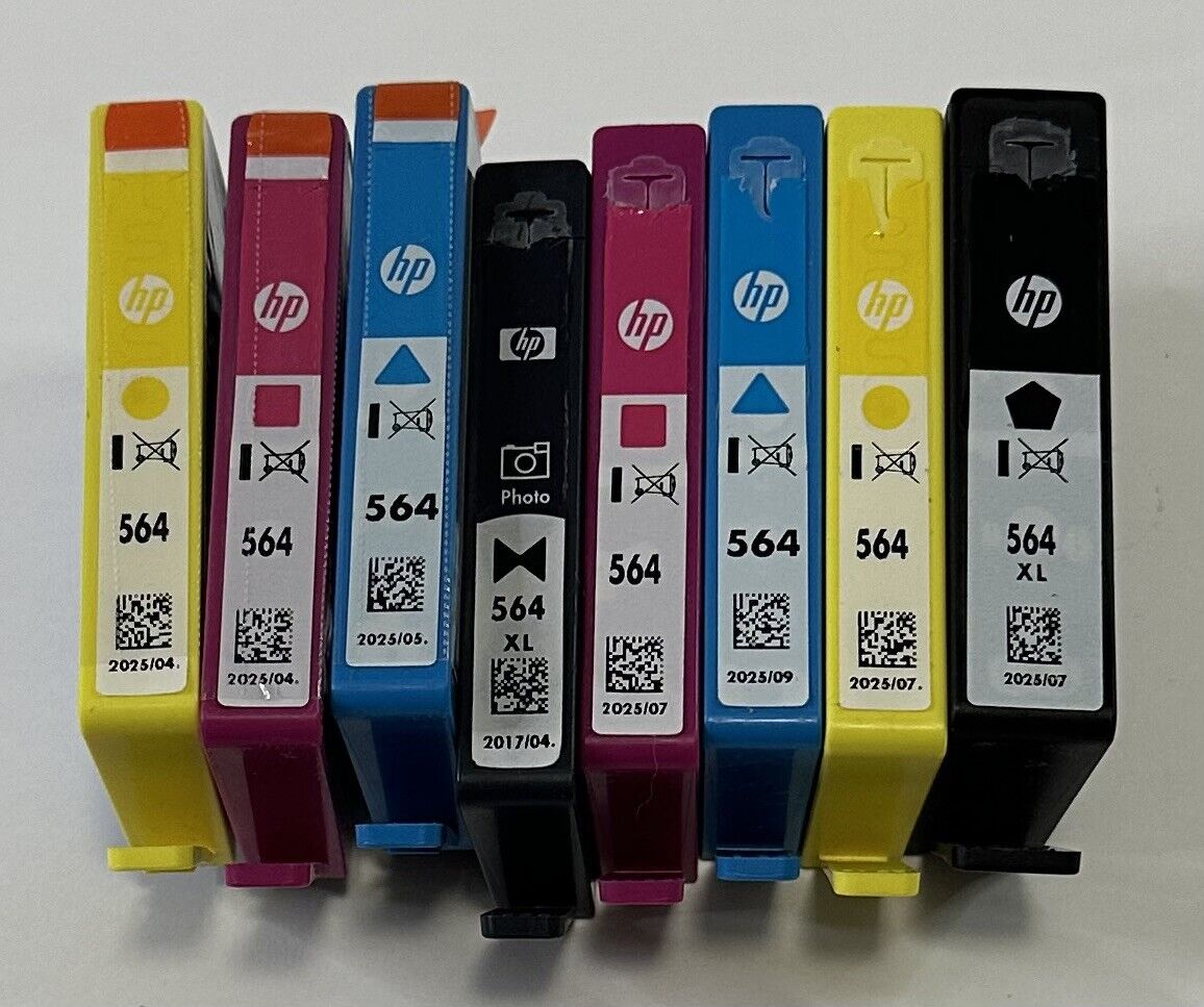 Opened Sealed And Unsealed HP 564 Ink Cartridge 